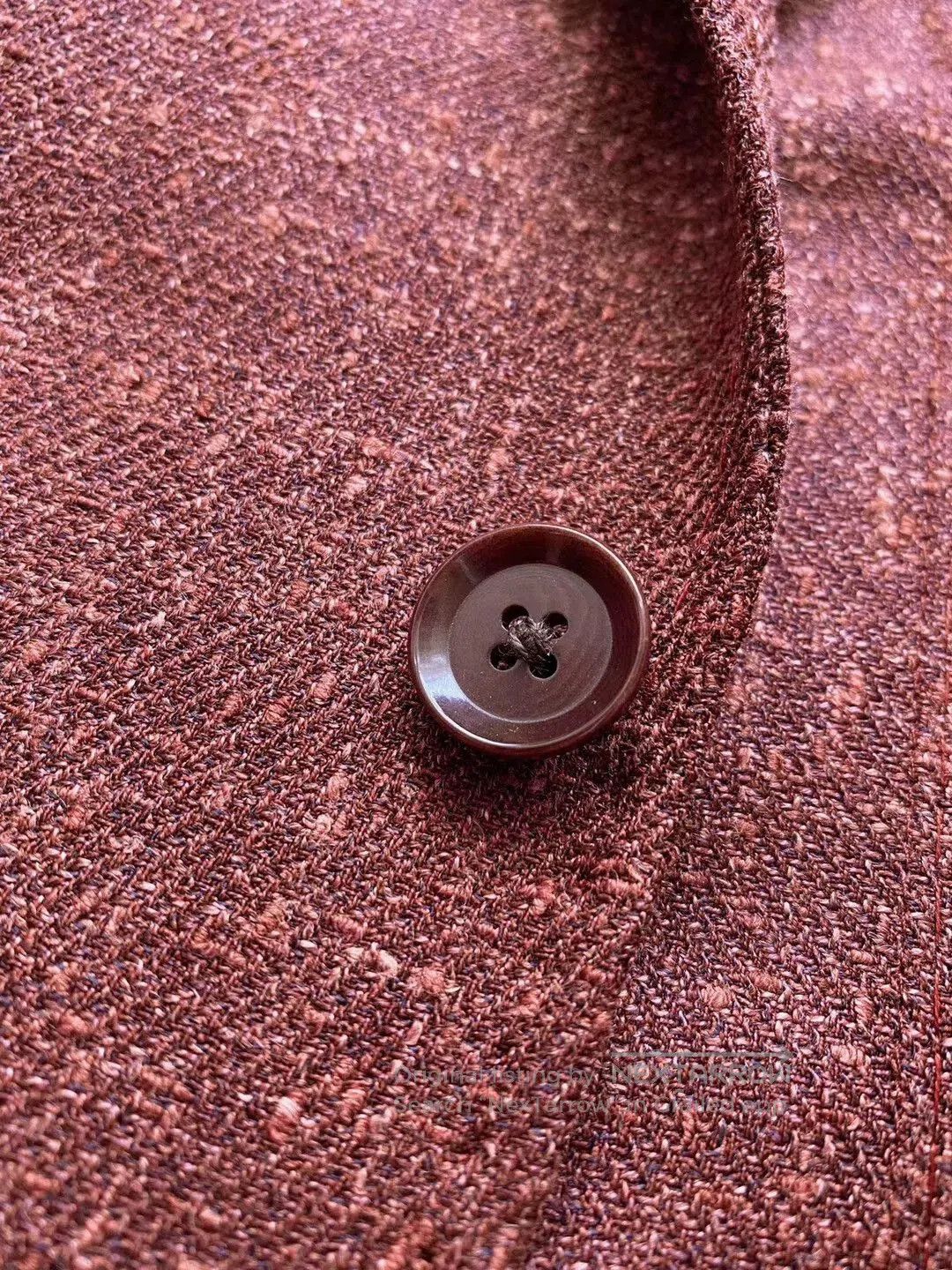 Ring Jacket RING JACKET Burgundy Slim Fit Suit. Size US L / EU 52-54 / 3 - 3 Thumbnail