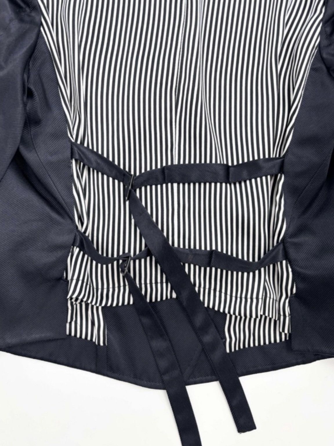 Ann Demeulemeester Ann Demeulemeester Navy Jacket Size S / US 4 / IT 40 - 3 Thumbnail
