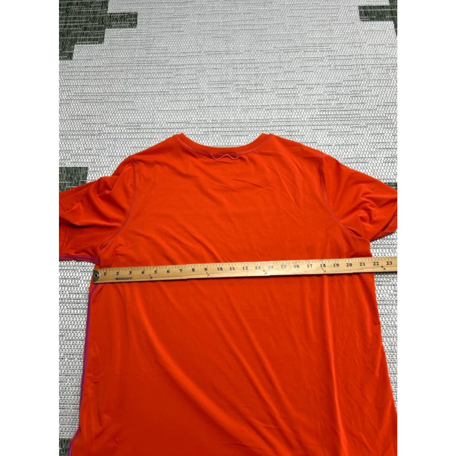 Cotopaxi Cotopaxi Fino Tech T Shirt Womens XXL Orange Logo Print Moisture Wicking Summer Size XXL / US 16-18 / IT 52-54 - 4 Thumbnail