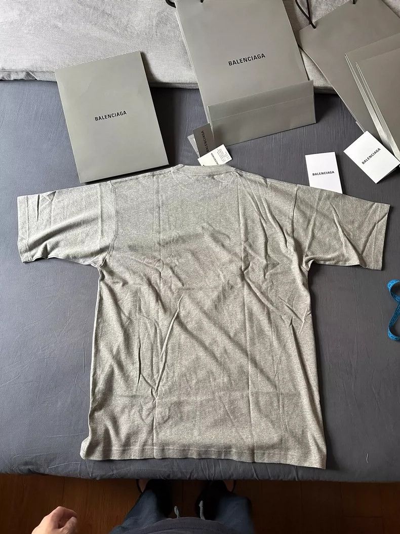 Balenciaga Balenciaga GW printed loose short sleeve T-shirt Size US XS / EU 42 / 0 - 3 Thumbnail