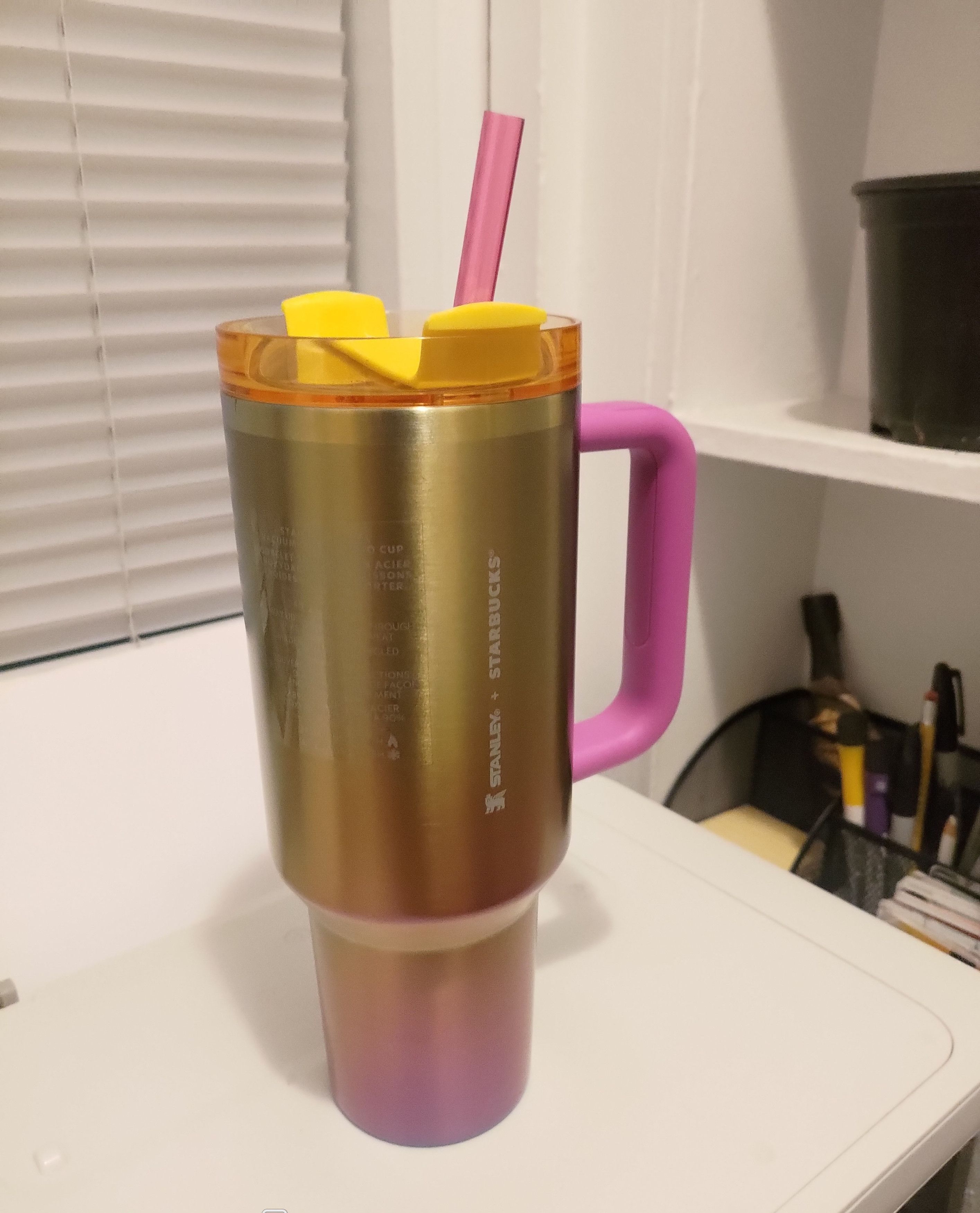 image of Stanley Sons Stanley Starbucks Unreleased Tumbler Summer Gradient 2024, Women's