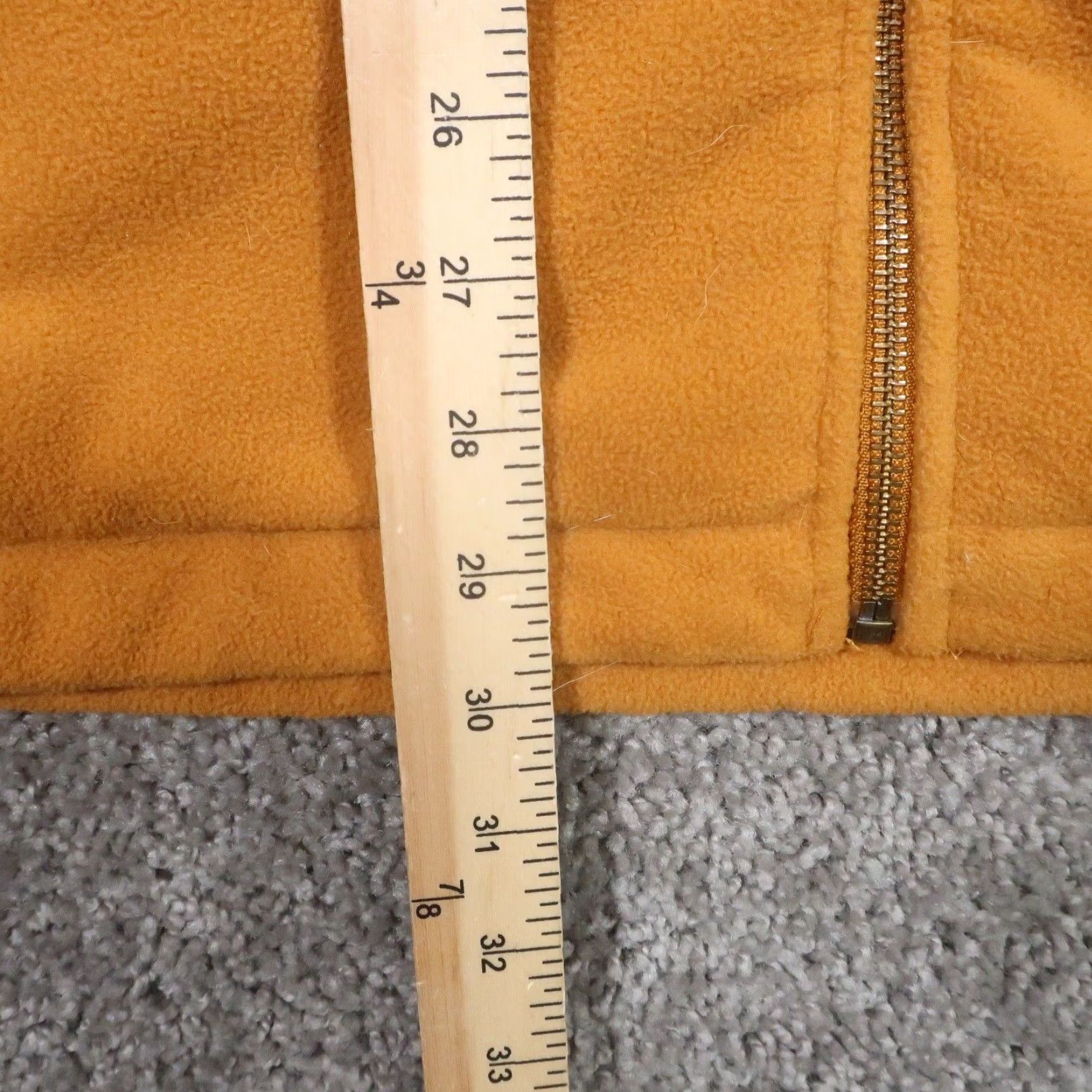 The Territory Ahead Territory Ahead Bomber Jacket Mens XL Orange Fleece Full Zip Sherpa Collar Stand-Up 90s Outdoor American Casual Workwear Size US XL / EU 56 / 4 - 7 Thumbnail