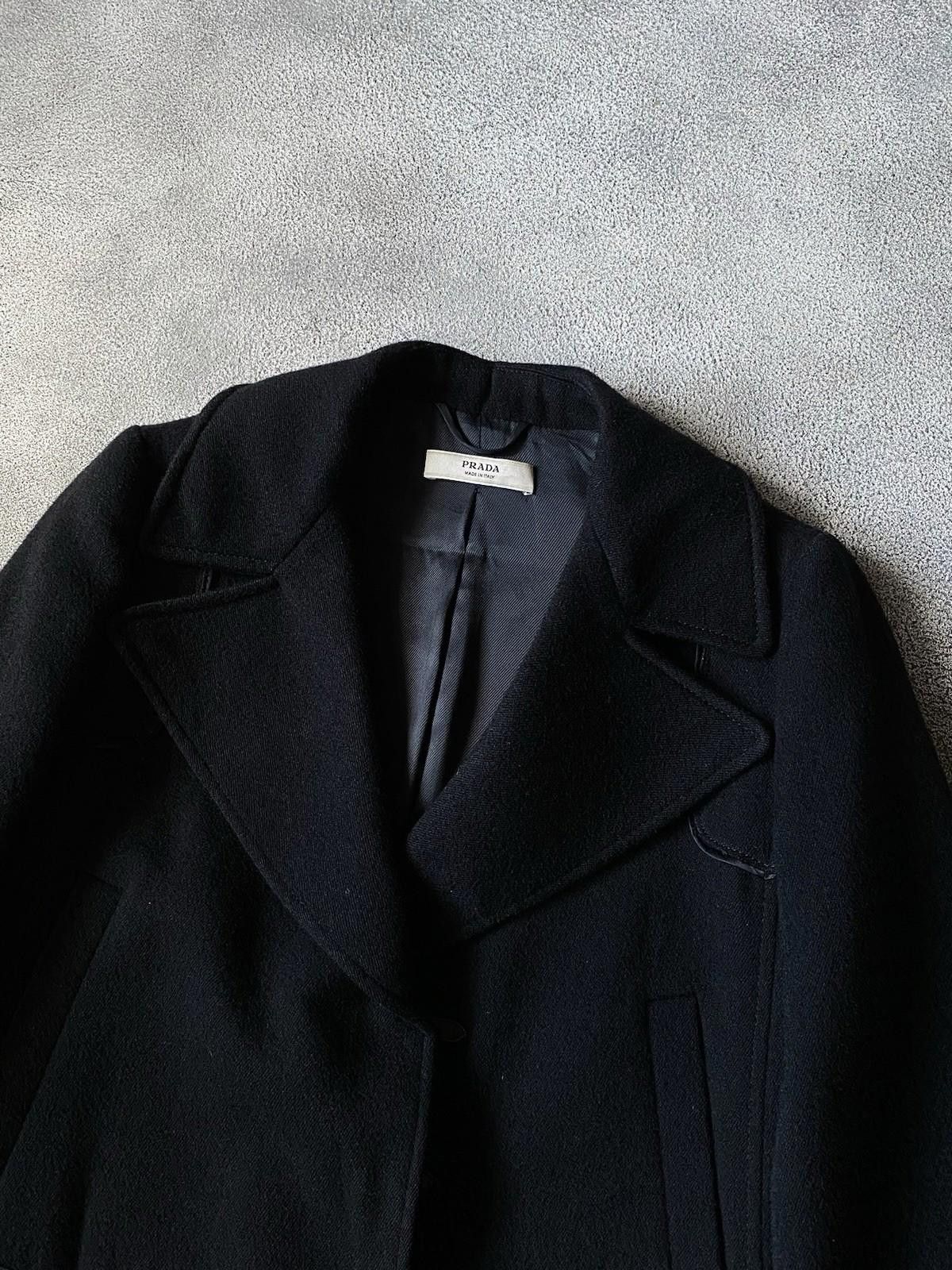 Prada FW2006 Prada Runway Fur Raccon Pocket / Wool Coat Women Size S / US 4 / IT 40 - 9 Thumbnail