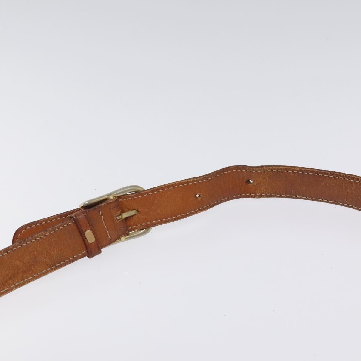 Celine CELINE Macadam Canvas Shoulder Bag Pvc Leather Brown Gold Size ONE SIZE - 8 Thumbnail