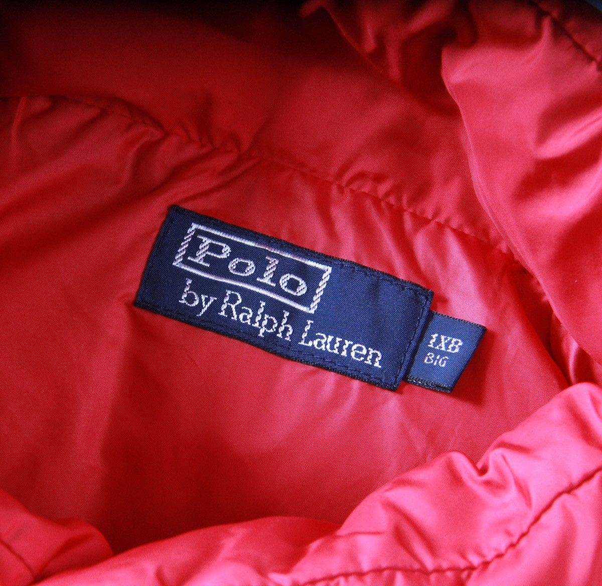 Ralph Lauren Polo Ralph Lauren 90s Vintage Red Puffer Jacket Vest 80s XL Size US XL / EU 56 / 4 - 6 Thumbnail