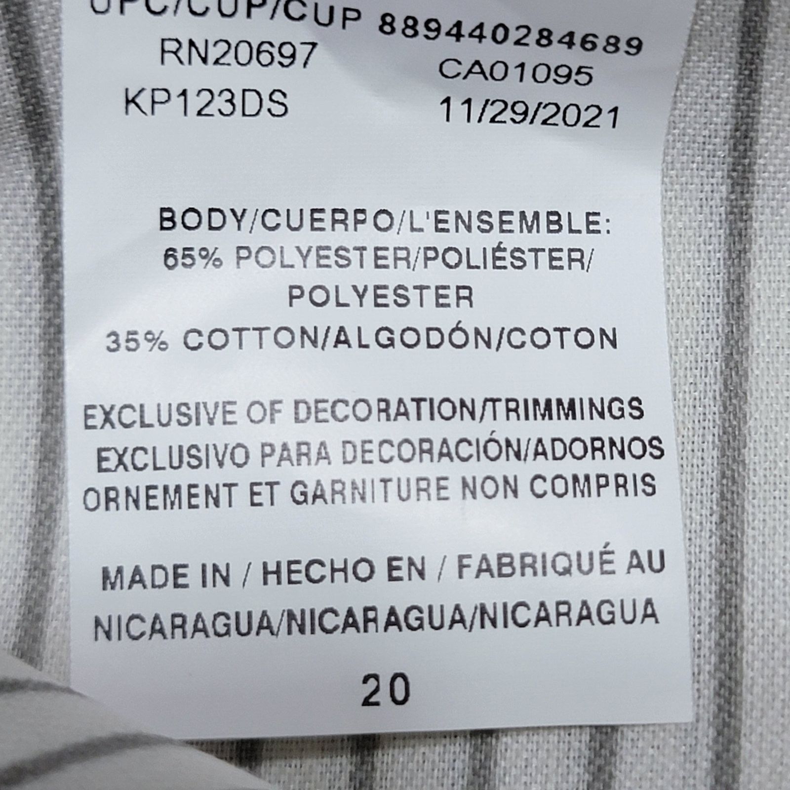 Dickies Dickies Beige Classic Fit Pants - Size 20 NWT Size 42" / US 20 - 5 Thumbnail