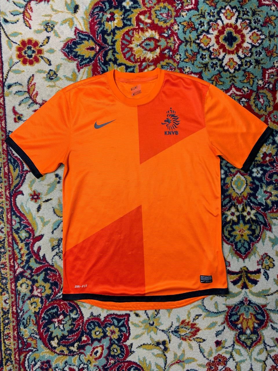 Nike NIKE Netherlands Holland Team Jersey Home shirt 2012-2014 Size US M / EU 48-50 / 2 - 1 Thumbnail