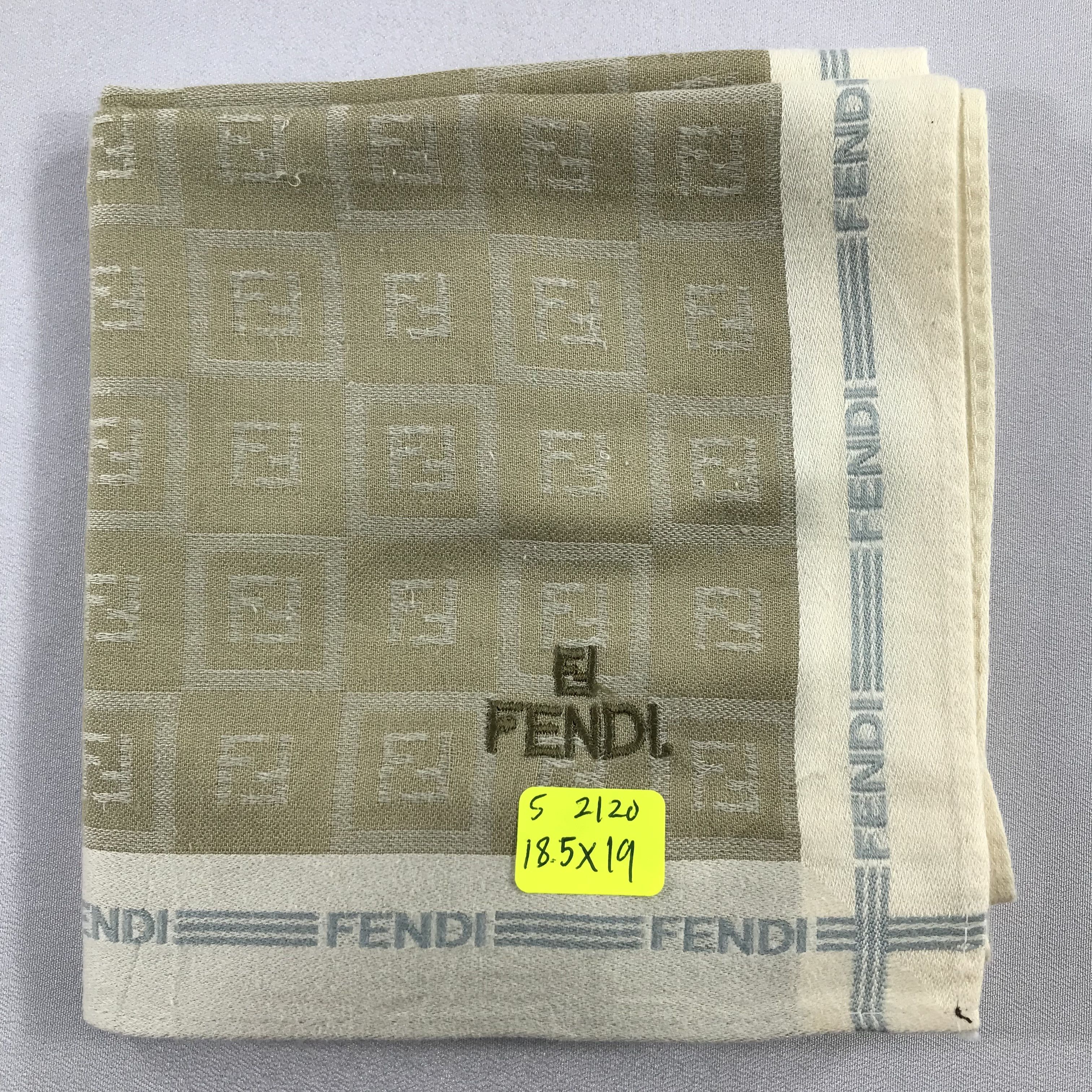 Vintage Fendi Bandana / Handkerchief / Neckerchief - S2120