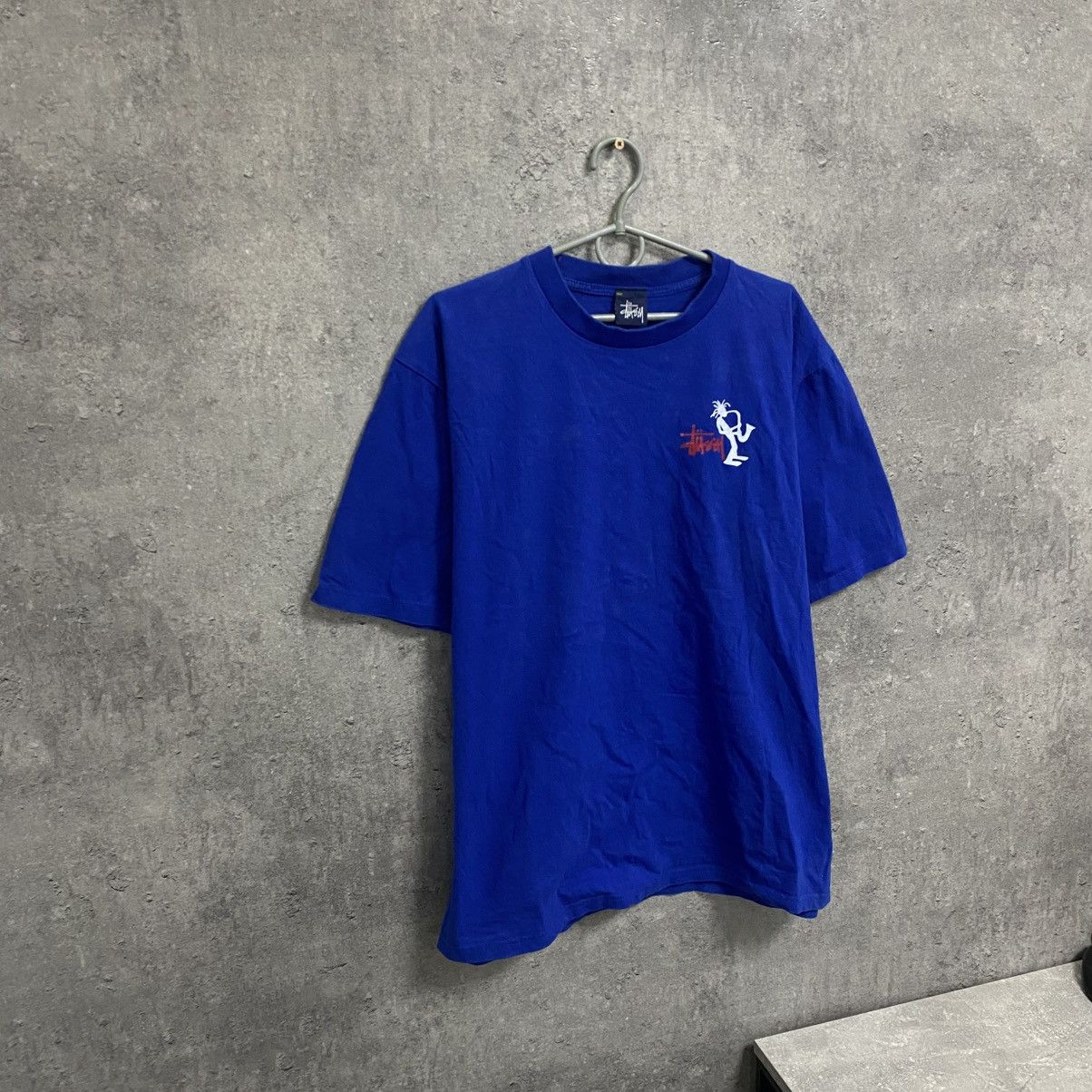 Stussy Vintage Stussy T Shirt Tee Big Logo Baggy 90s Size US L / EU 52-54 / 3 - 4 Thumbnail