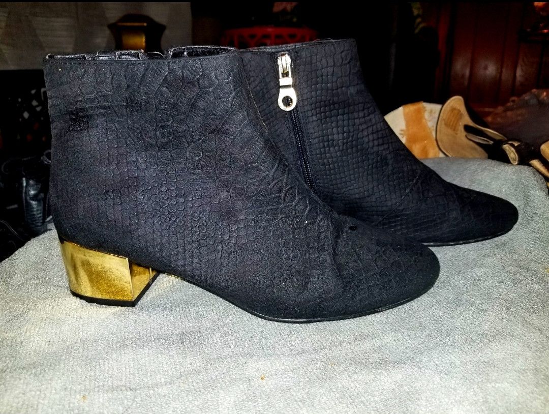 Topshop Topshop black ankle boots Size US 8.5 / IT 38.5 - 3 Thumbnail