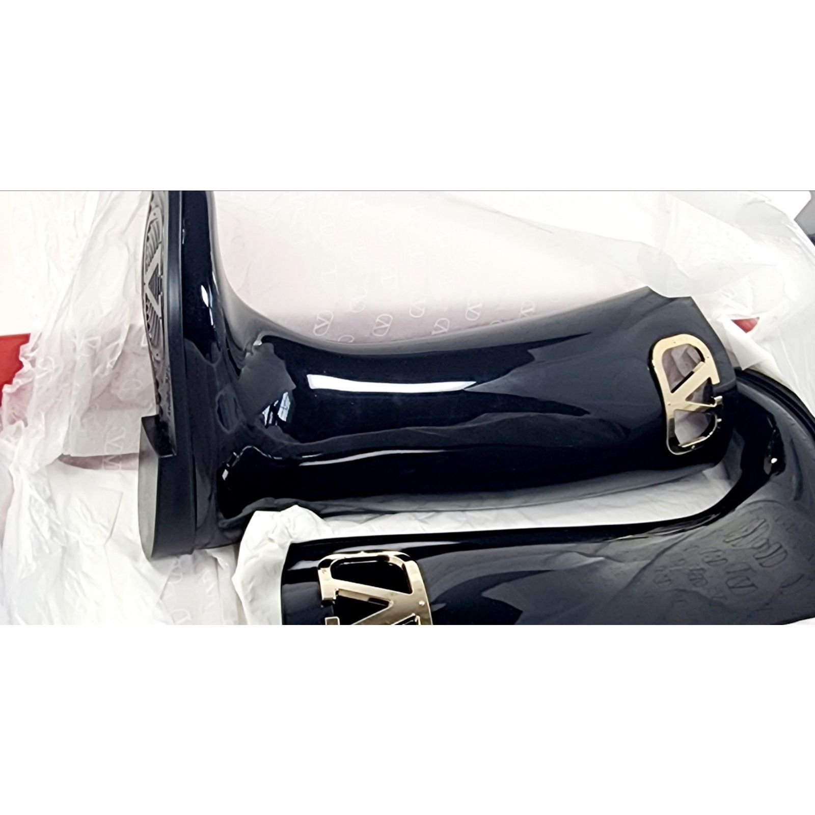 Valentino RRP $850 VALENTINO GARAVANI Wellington Boots US6 EU36 Logo Size US 6 / IT 36 - 10 Thumbnail