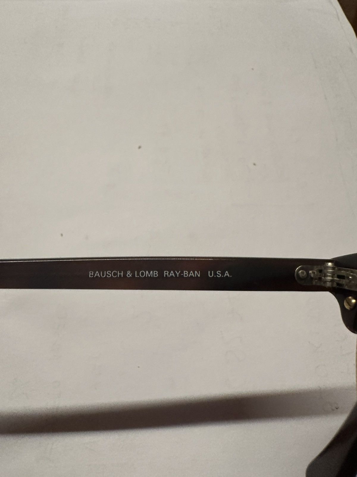 RayBan Vintage Ray-Ban Clubmaster B&L USA Tortoise - Original Case Size ONE SIZE - 3 Thumbnail