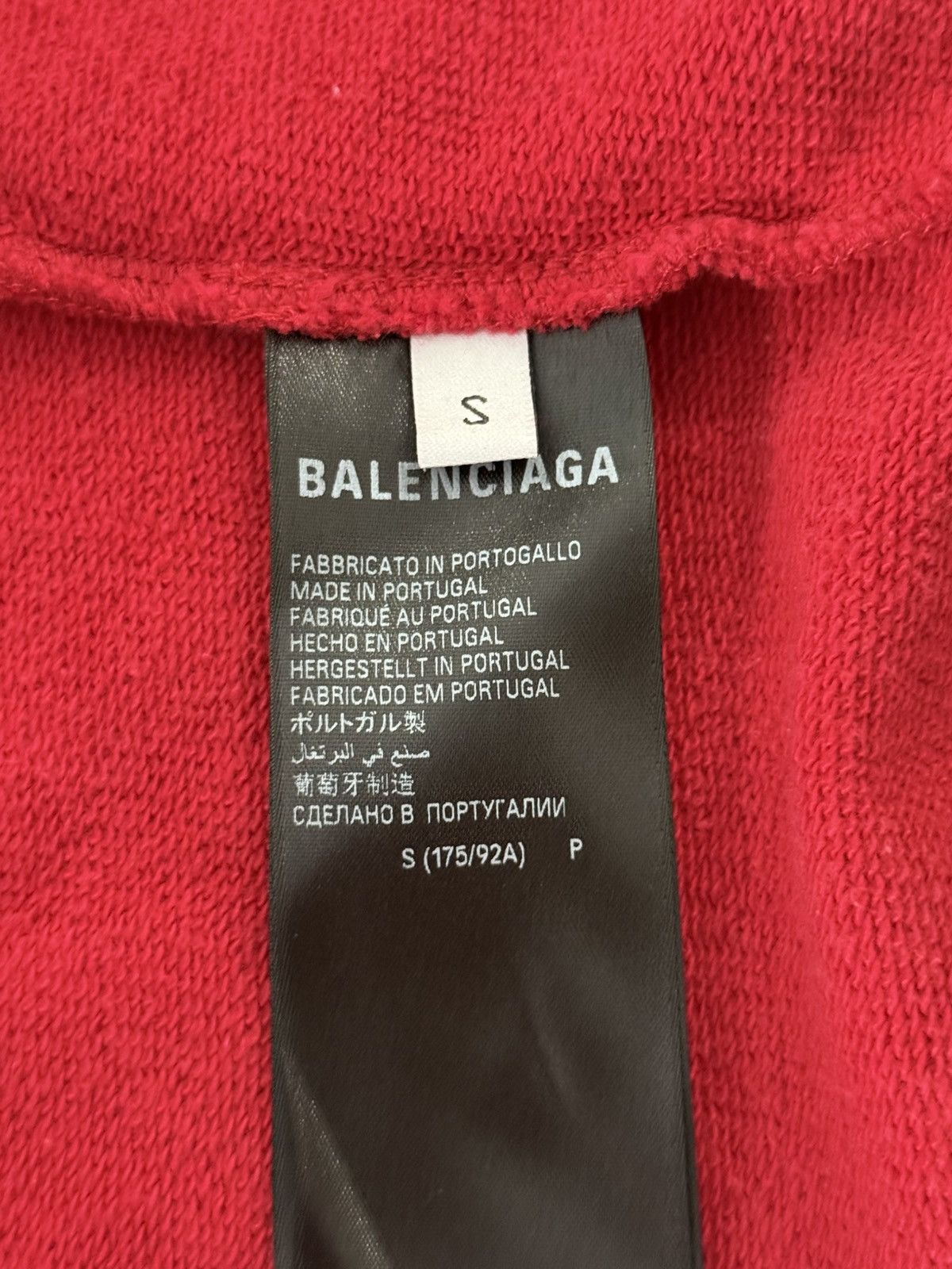 Balenciaga Balenciaga SS23 Red Skate Graffiti Zip Hoodie Sz.S Size US S / EU 44-46 / 1 - 11 Thumbnail