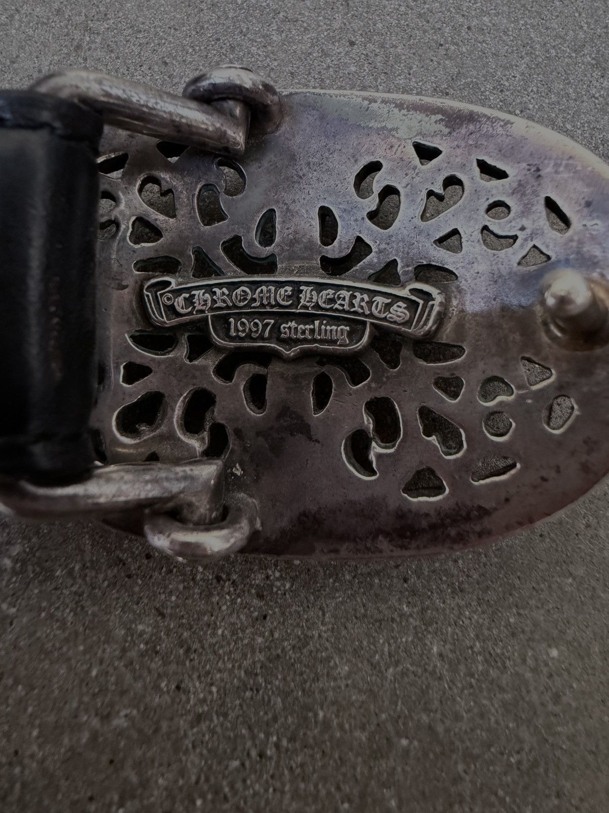 Chrome Hearts RARE! Chrome Hearts 1 inch Oval Cross Belt Size 32 - 3 Thumbnail