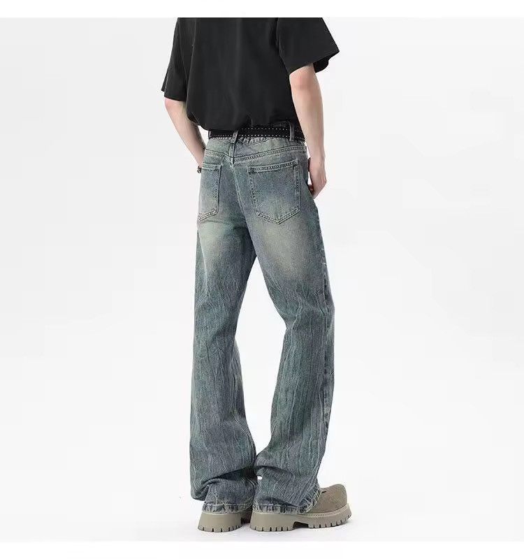 Other Blue denim with a lightning pattern Size US 30 / EU 46 - 3 Thumbnail