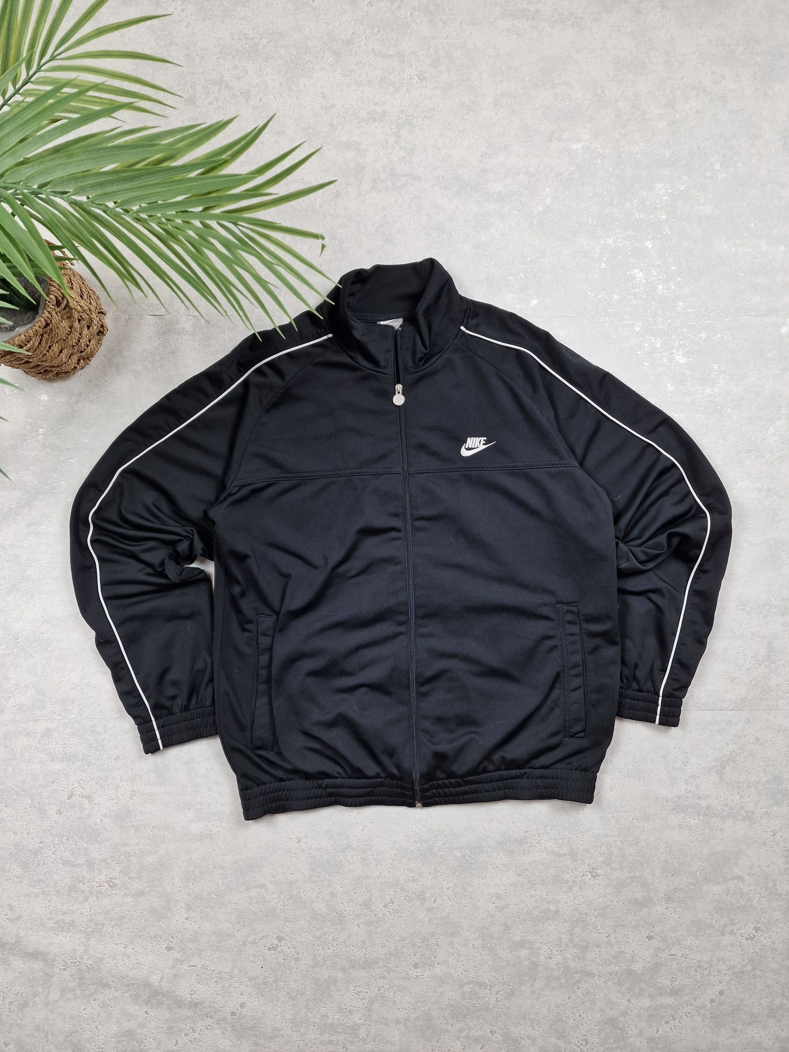 Nike × Vintage 00s Nike Retro Logo Vintage Y2K Oversize Retro Jacket Size US M / EU 48-50 / 2 - 1 Thumbnail