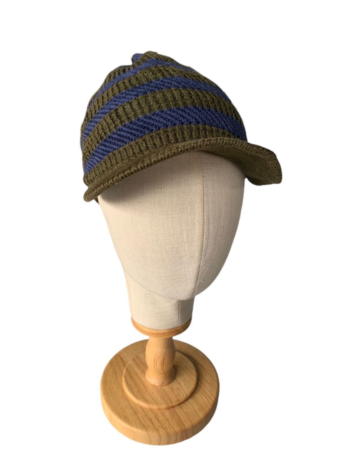 Japanese Brand × Kapital × Vintage Chumps Japanese brand Stripe Knitted Hats Size ONE SIZE - 4 Thumbnail