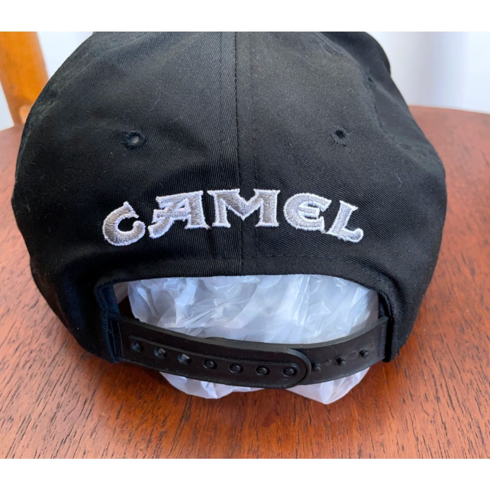Camel VINTAGE Camel Cigarettes Snapback Hat One Size Adult Black Embroidered 90s Retro Size ONE SIZE - 5 Thumbnail