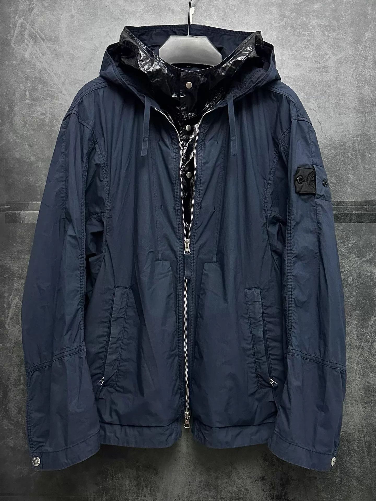 Stone Island Stone Island Shadow 2-in-1 Blue-Black M Jacket Size US M / EU 48-50 / 2 - 1 Thumbnail