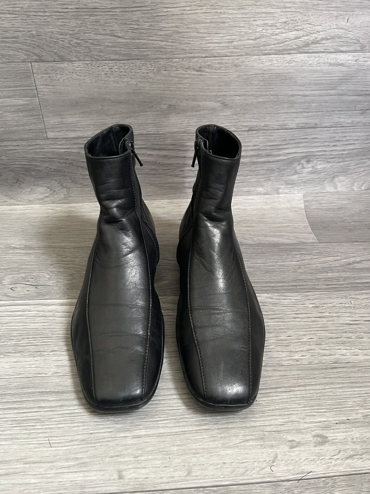 Prada Prada linea rossa chelsea short ankle boots Y2k sz 38 Size US 8 / IT 38 - 2 Thumbnail