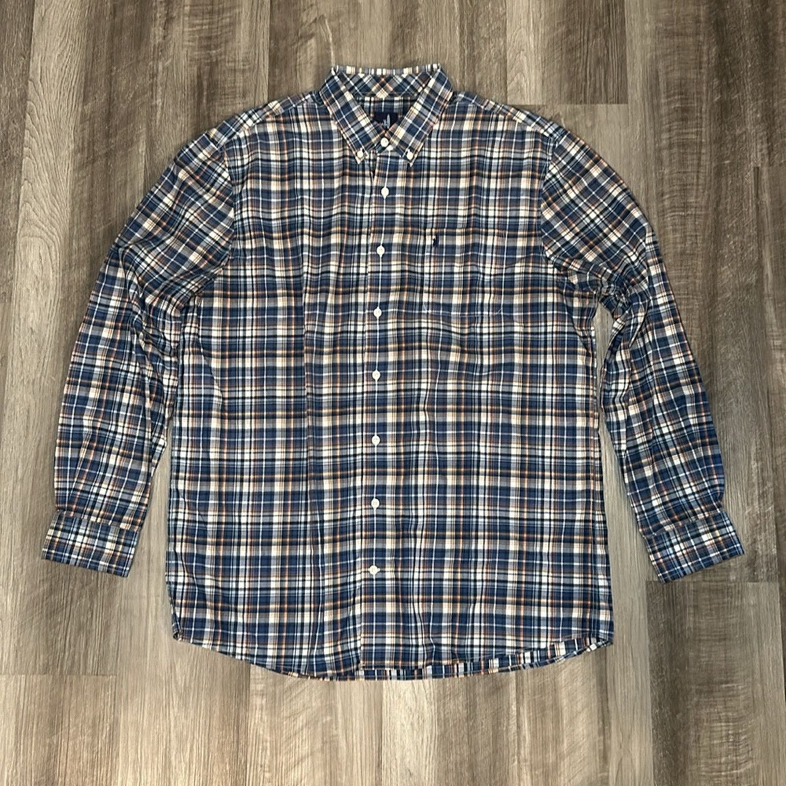 johnnie-O Johnnie-O Dex Prep-Formance Long Sleeve Button Down - XL Size US XL / EU 56 / 4 - 2 Thumbnail