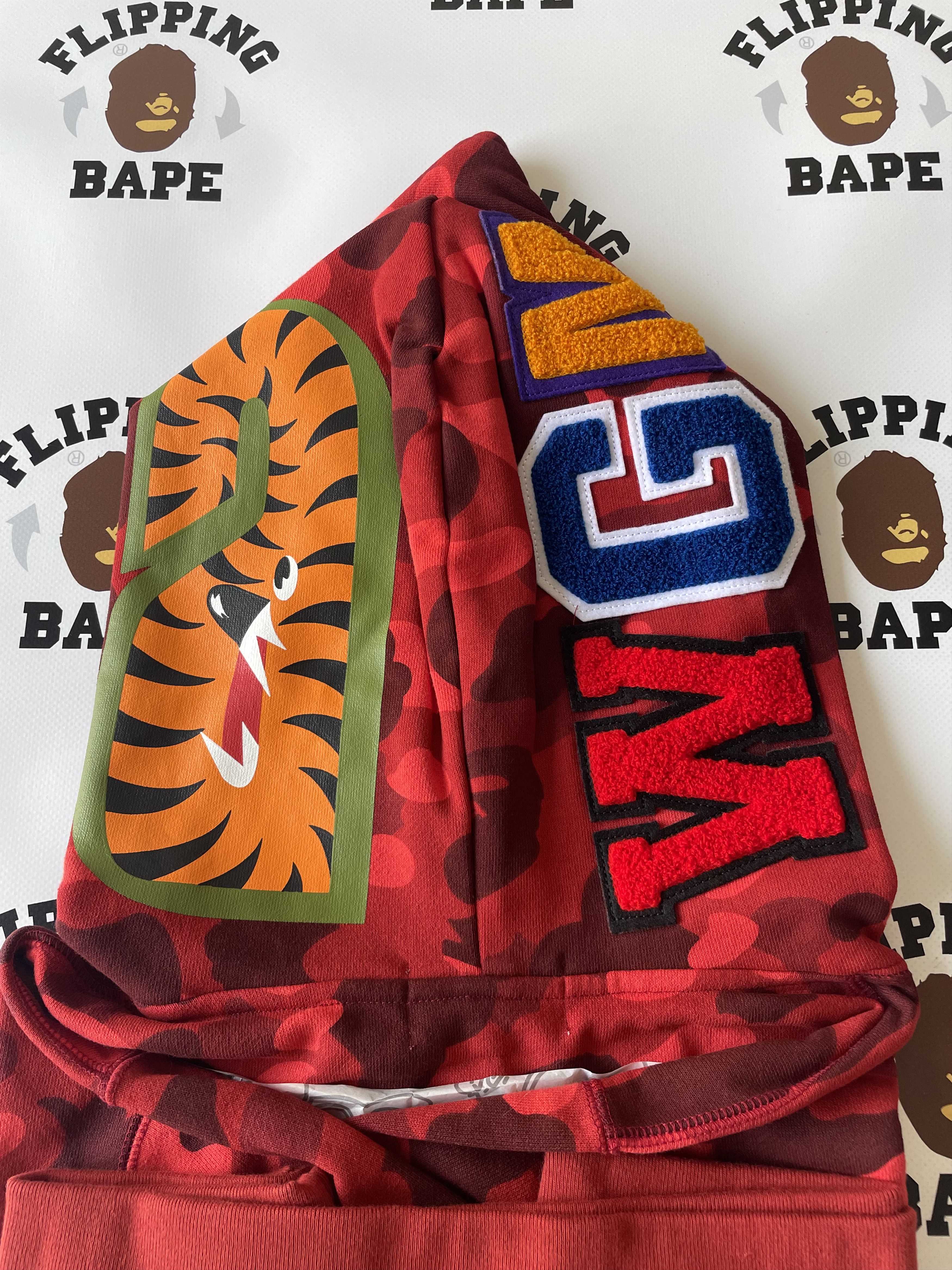 Bape BAPE COLOR CAMO SHARK PULLOVER HOODIE SS24 Size US L / EU 52-54 / 3 - 4 Thumbnail