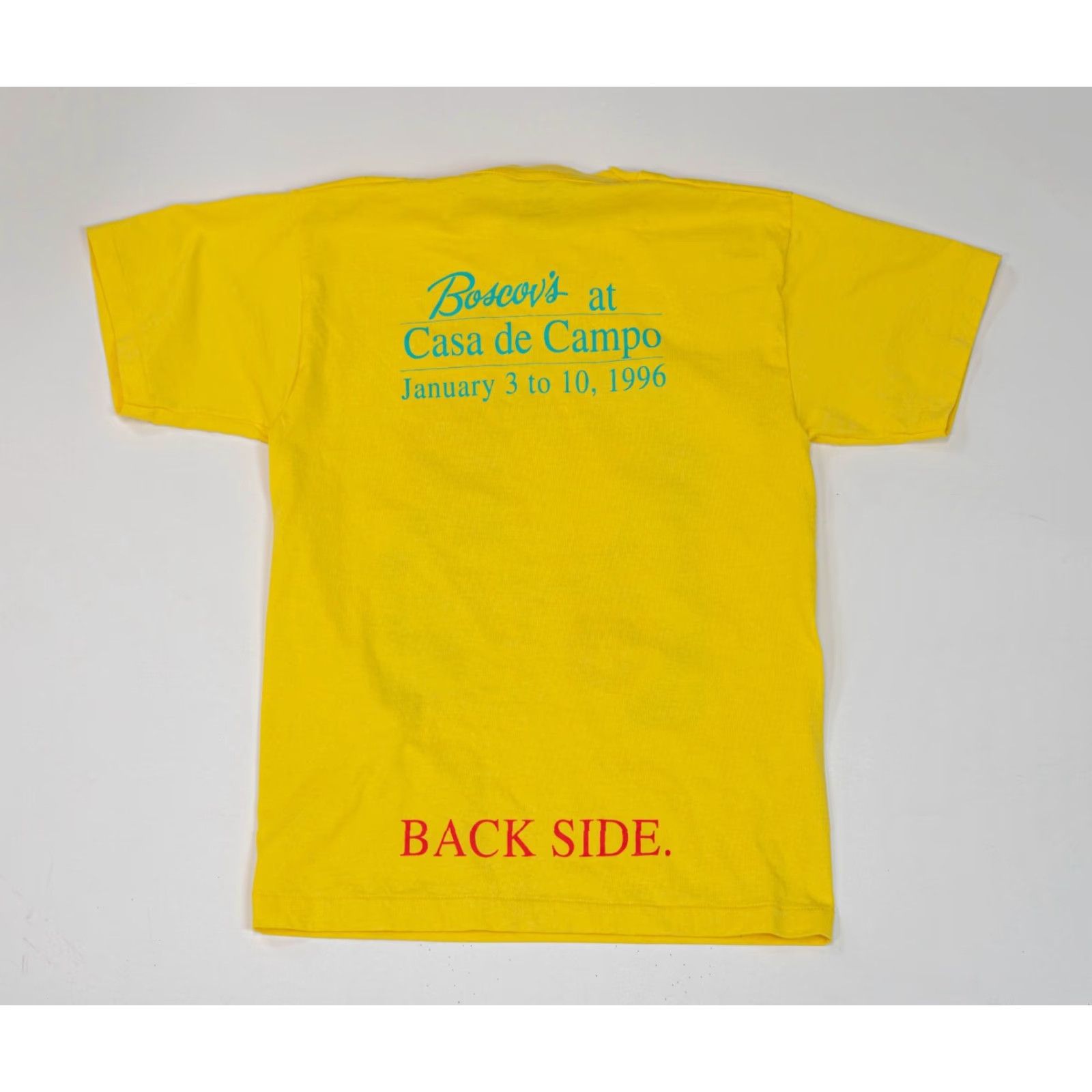 Vintage VINTAGE Screen Star T-Shirt Mens Short Sleeve Crew Neck 1990s 80s Art Yellow M Size US M / EU 48-50 / 2 - 3 Thumbnail