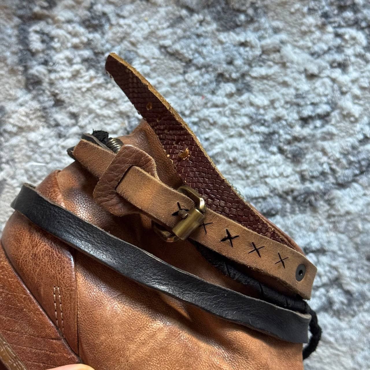 A.S.98 A.S. 98 Avantgarde Ankle Western Airstep Boho Leather Boots Size US 8 / IT 38 - 9 Thumbnail