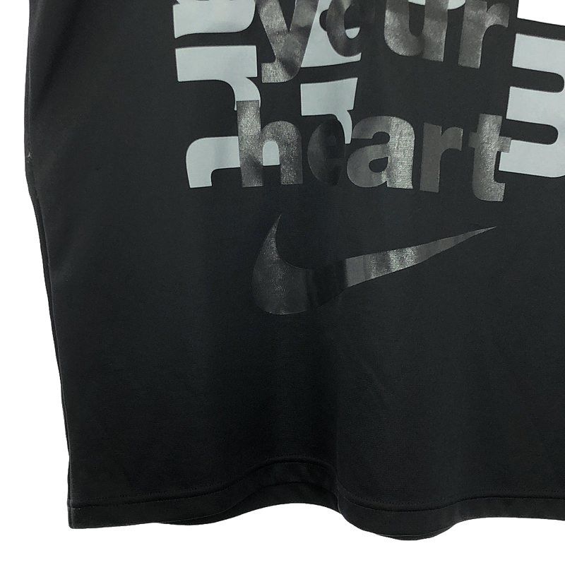 Comme des Garcons Black T-Shirts heart printed short sleeve crewneck Black Size US XL / EU 56 / 4 - 4 Thumbnail
