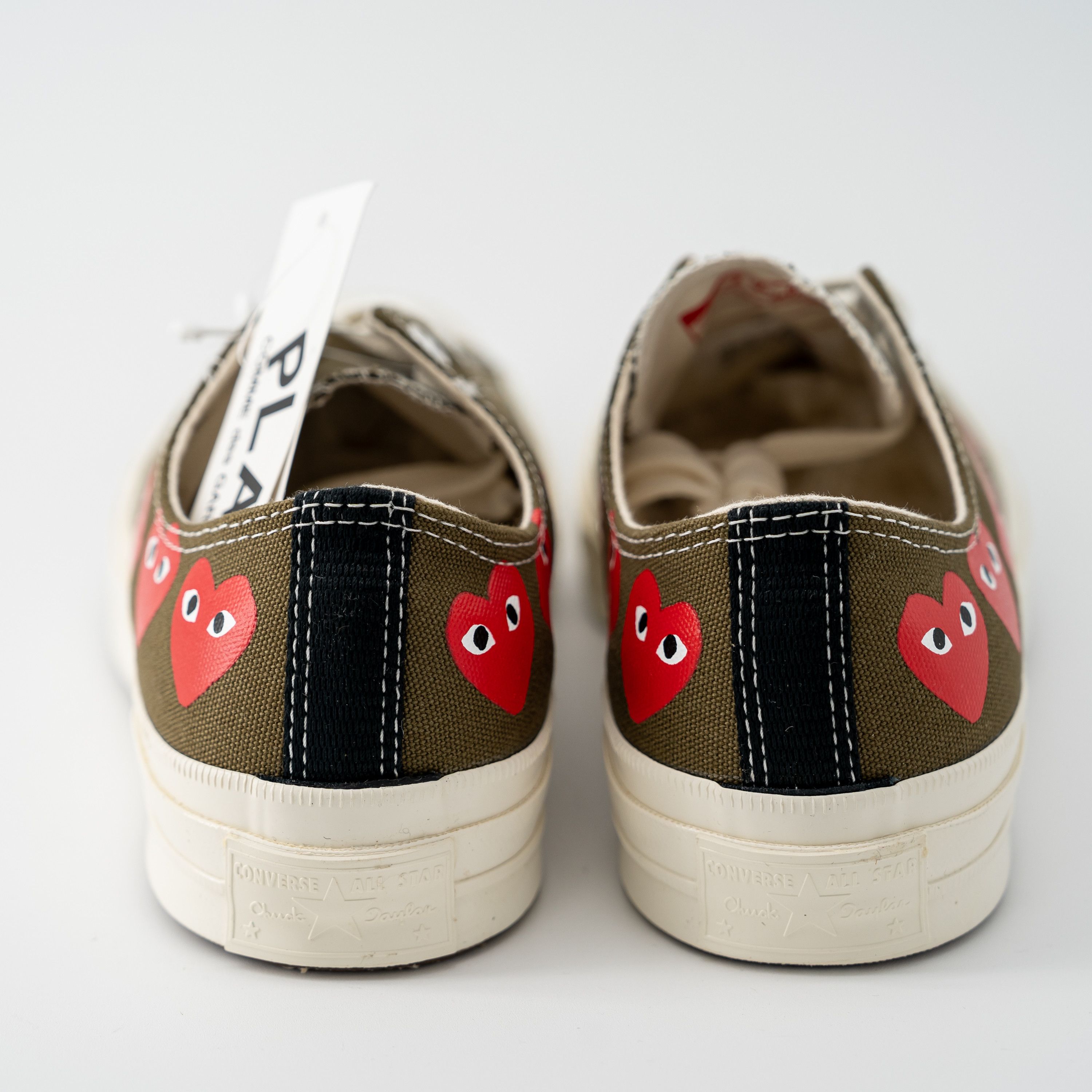 Converse 8 Converse Comme des Garçons Play Chuck 70 Low Multi Heart Size US 8 / EU 41 - 4 Thumbnail