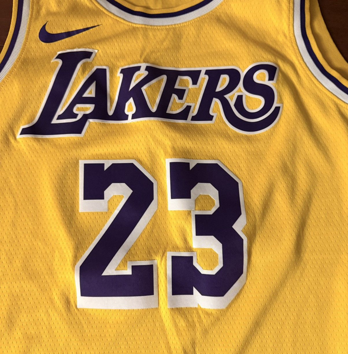 Nike LeBron James LA Lakers Nike Dri-Fit NBA Jersey- Size XL Size US XL / EU 56 / 4 - 2 Thumbnail