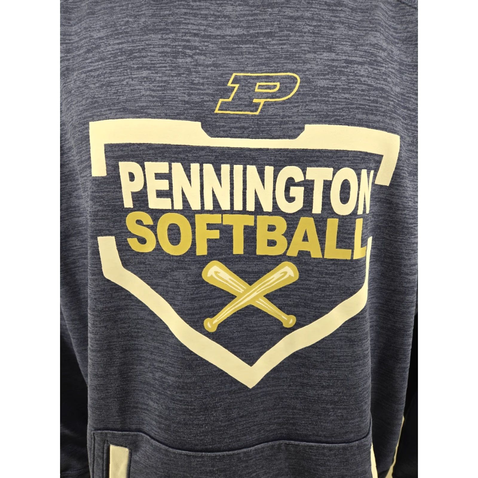 Augusta Sportswear VINTAGE JB Pennington High School Softball Mens Hoodie 2XL Blue Pullover Shirt Mens Size US XXL / EU 58 / 5 - 3 Thumbnail