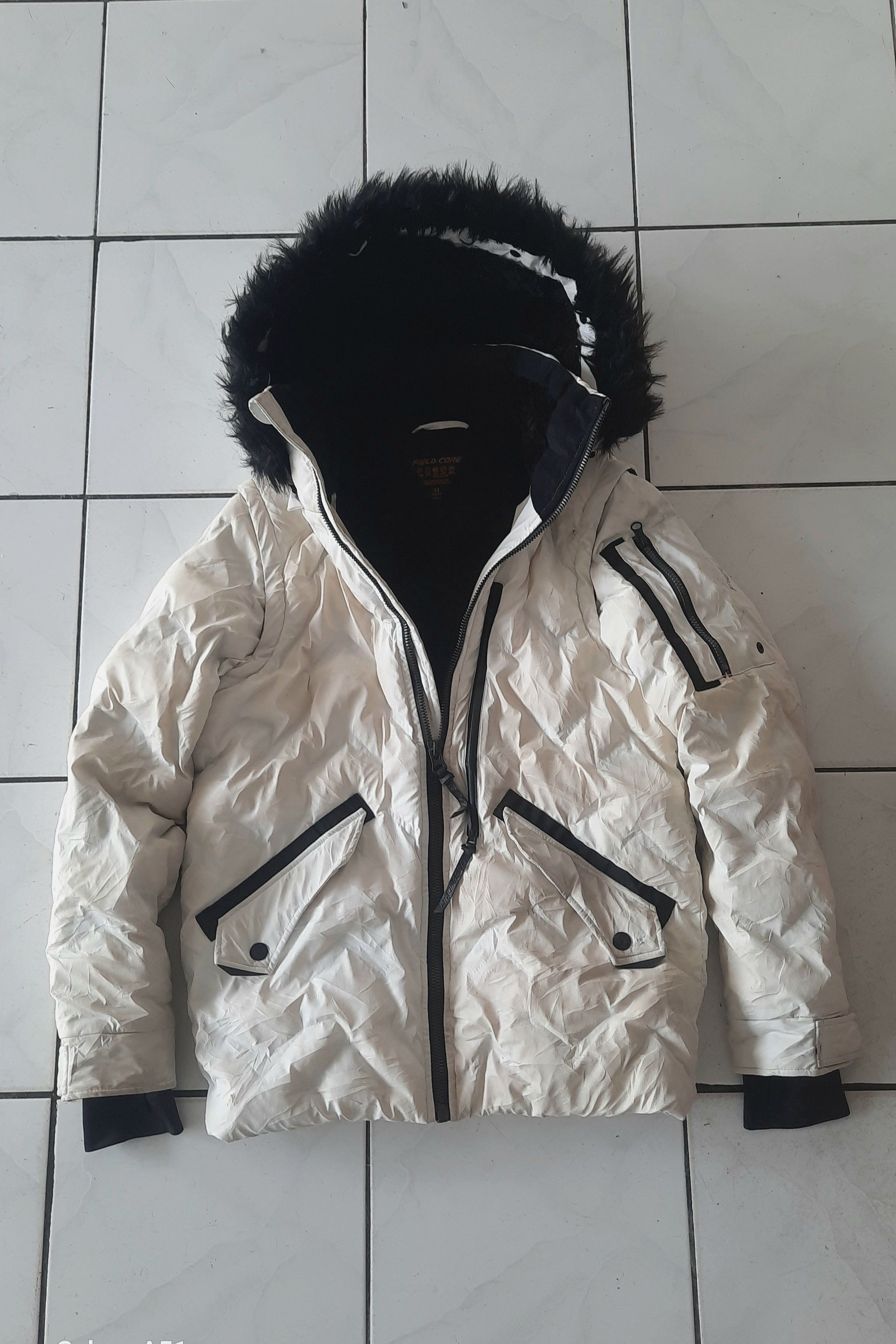 Japanese Brand Field core puffer fur hooded jacket Size US M / EU 48-50 / 2 - 2 Thumbnail