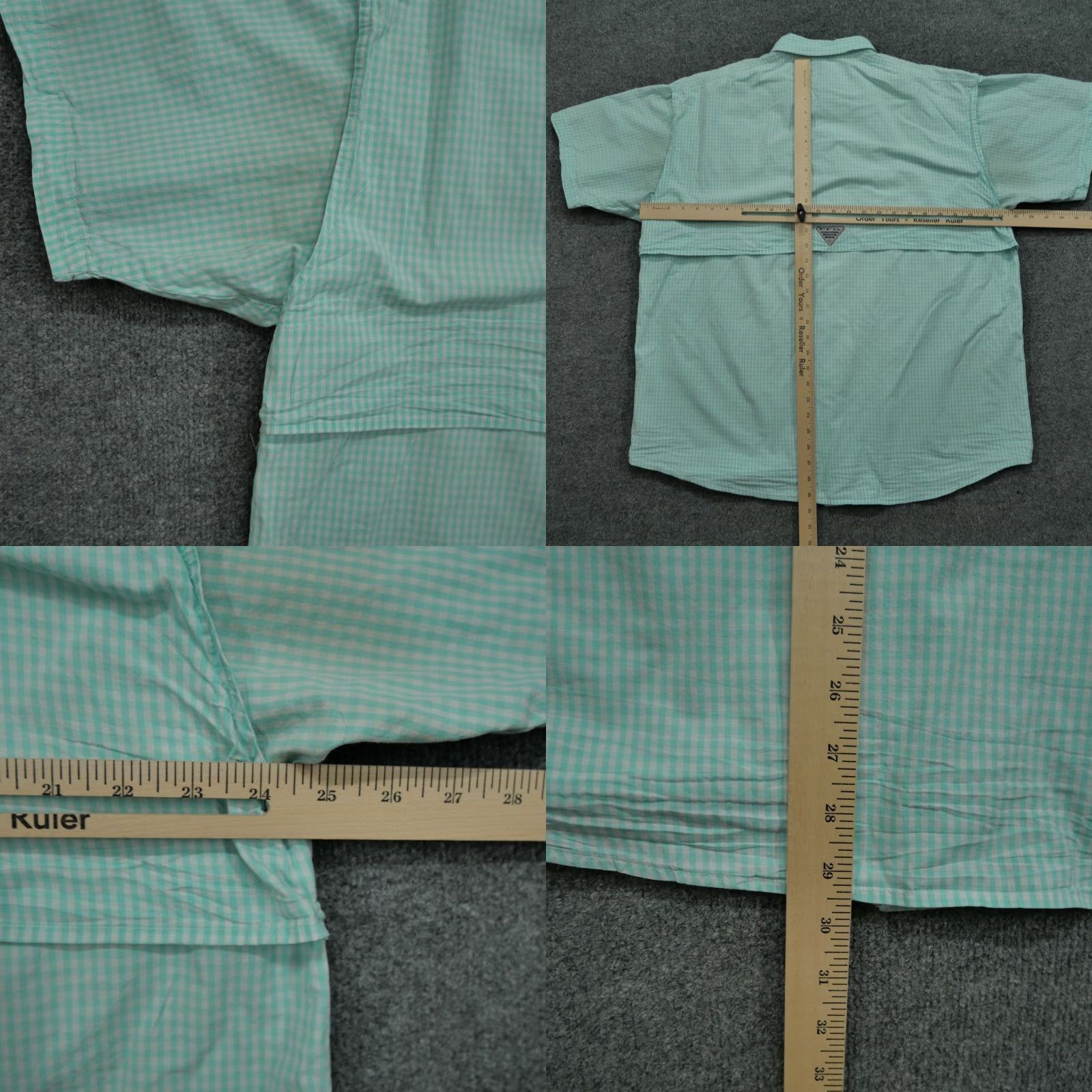 Vintage Columbia Shirt Mens Large Blue White Button Up Fishing Vented Super Bonehead Shirt Size US L / EU 52-54 / 3 - 9 Thumbnail