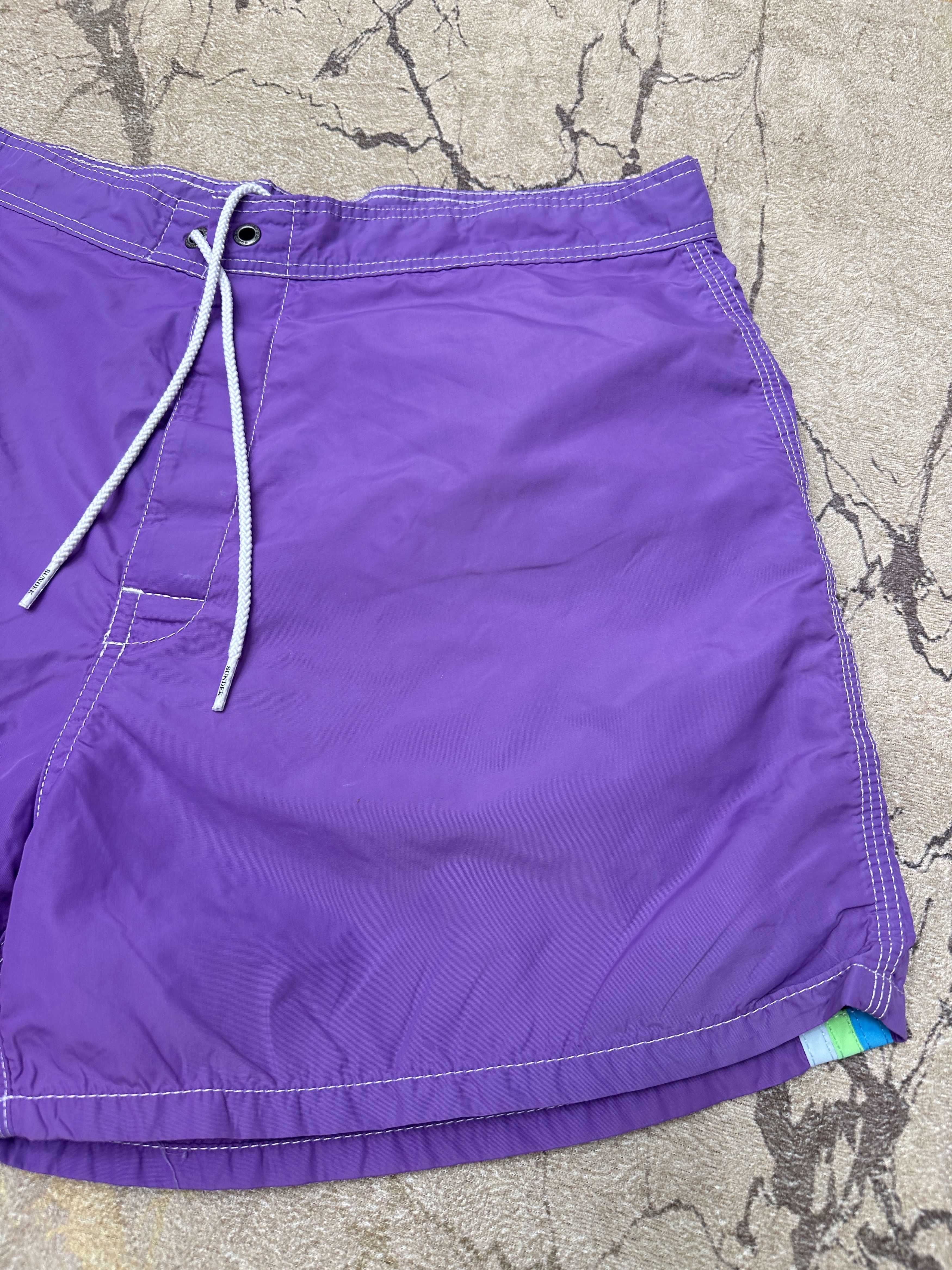Sundek Sundek 33 Beach Board Shorts Trunks Bath Suit Size 33 S Size US 33 - 12 Thumbnail
