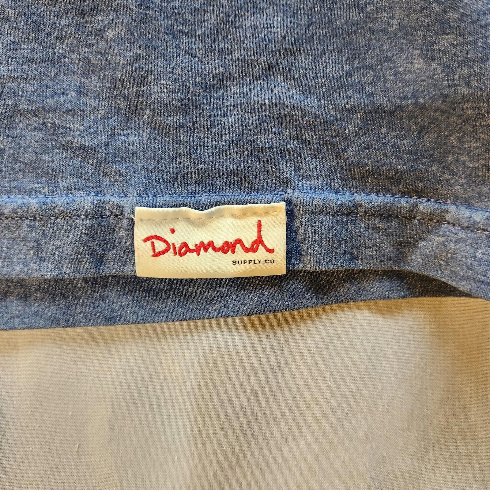 Diamond Supply Co. Diamond Supply Co Graphic Tshirt Blue Size Medium Size US M / EU 48-50 / 2 - 3 Thumbnail