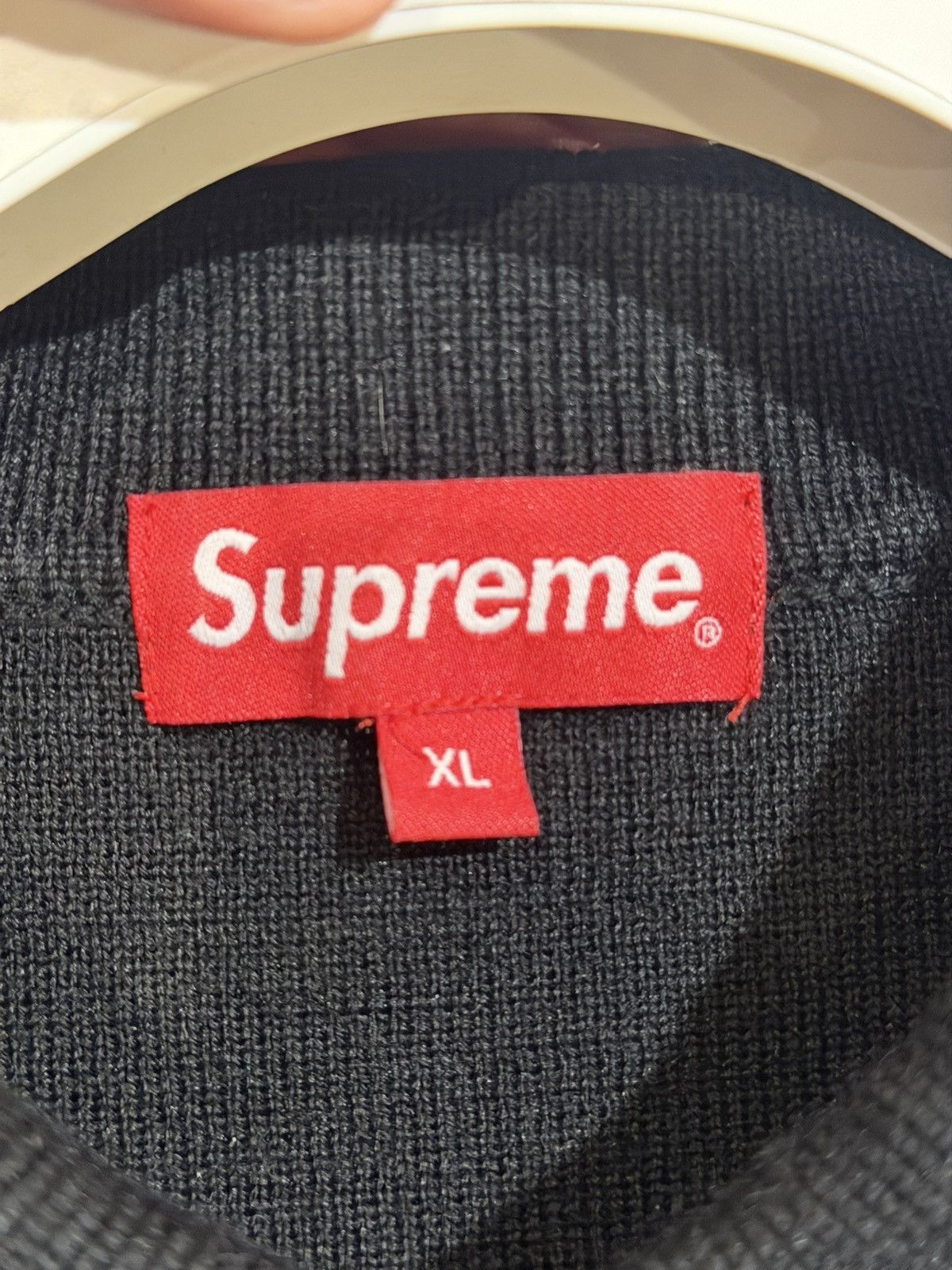 Supreme Supreme Cow Print Cardigan - Black Size US XL / EU 56 / 4 - 5 Thumbnail