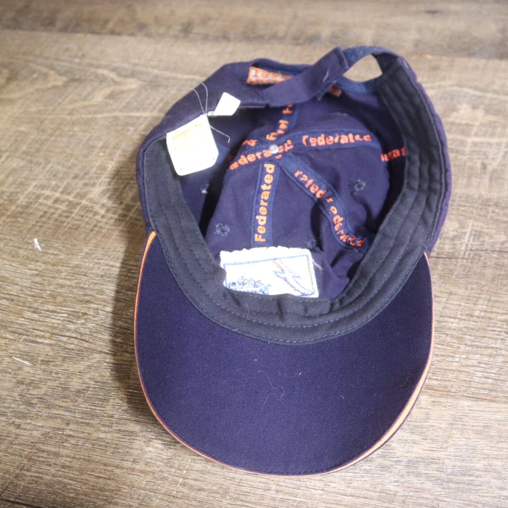 NASCAR Nascar Racing Hat Cap Federated Auto parts Sponsors Strapback Adjustable Size ONE SIZE - 5 Thumbnail