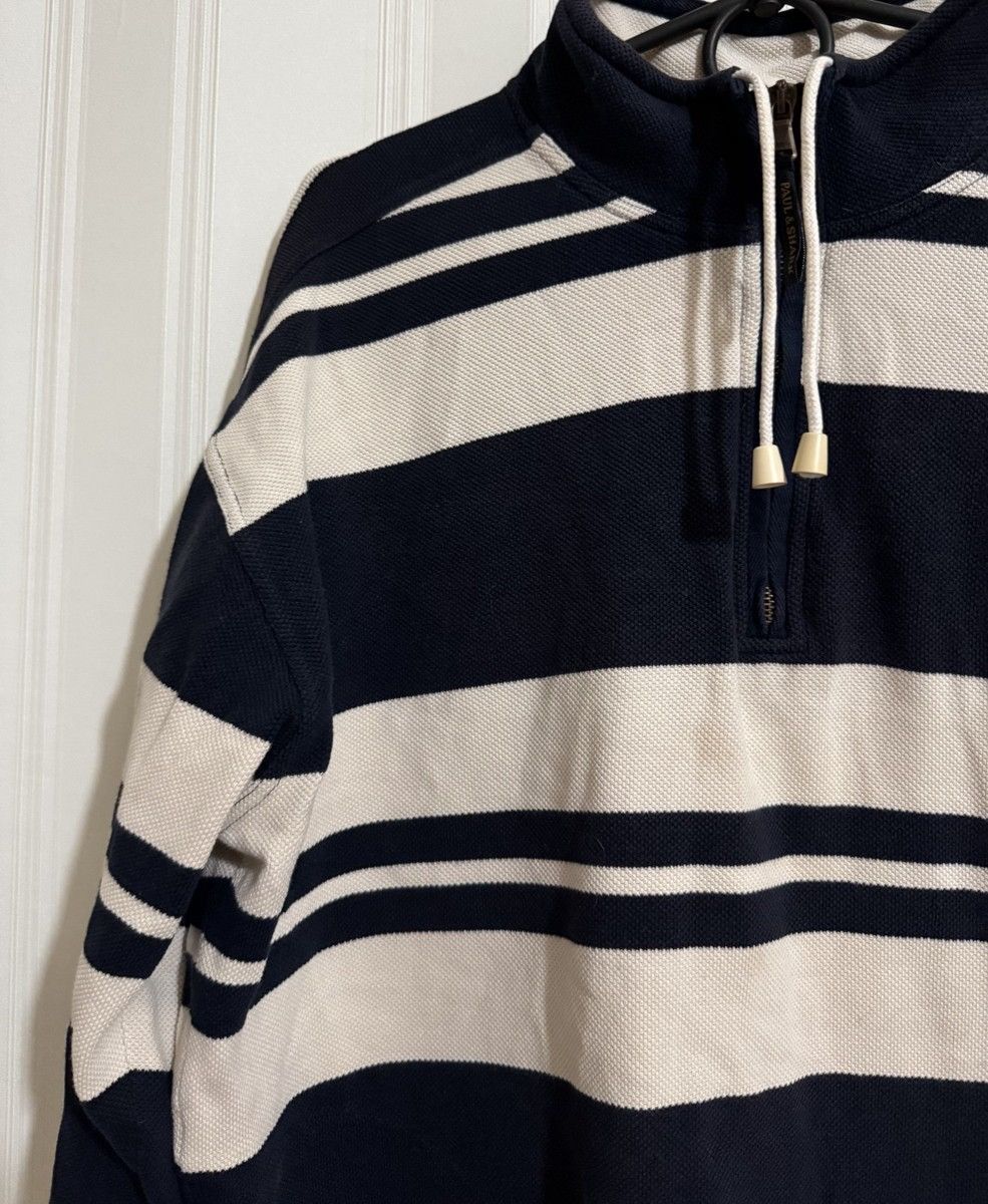 Paul & Shark Vintage Paul & Shark Yachting 1/4 RiRi Zip Sweater Size US L / EU 52-54 / 3 - 3 Thumbnail