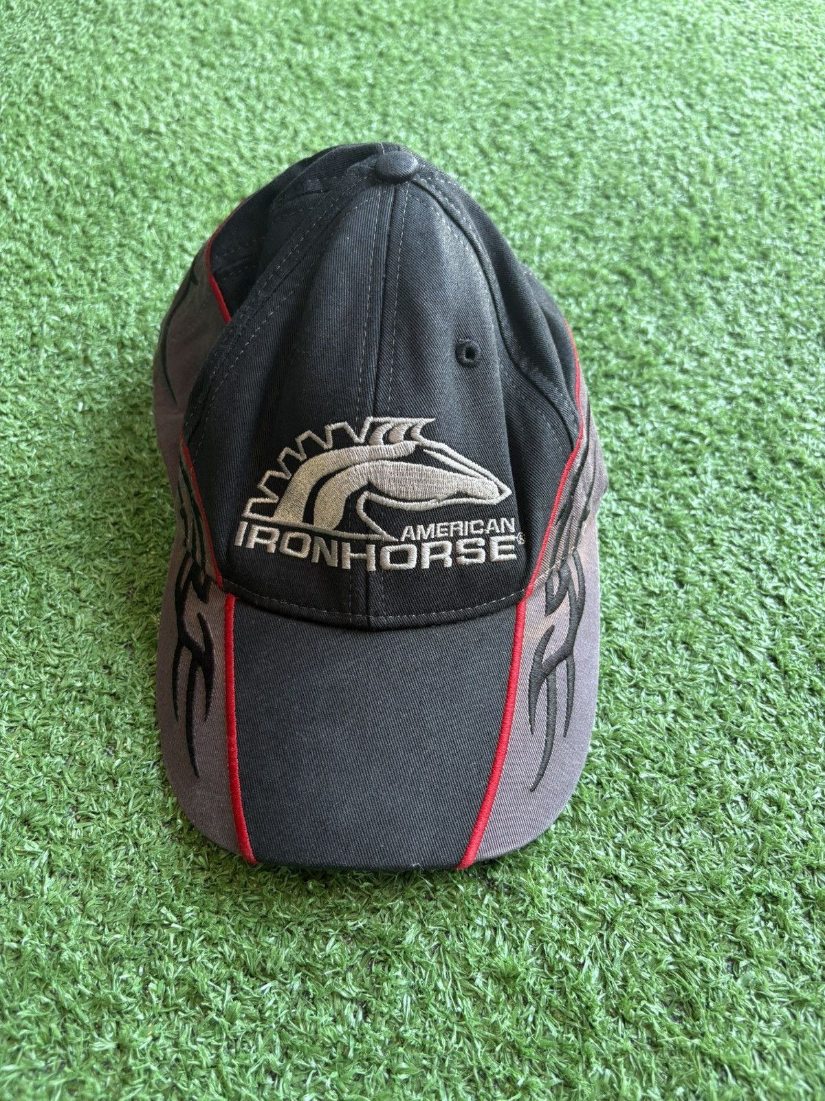 NASCAR Vintage 1990’s American Iron Horse cap Size ONE SIZE - 1 Thumbnail