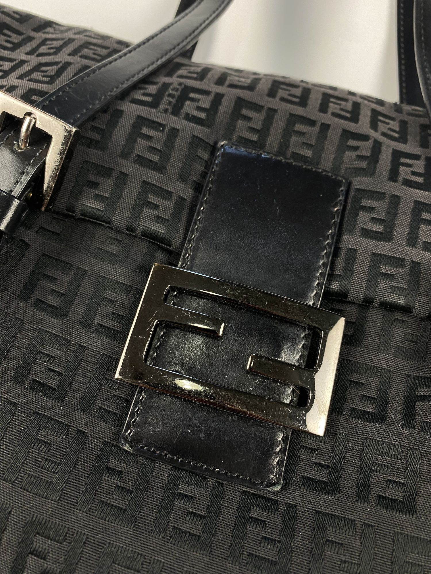 Fendi Fendi Black Mama Baguette Size ONE SIZE - 5 Thumbnail
