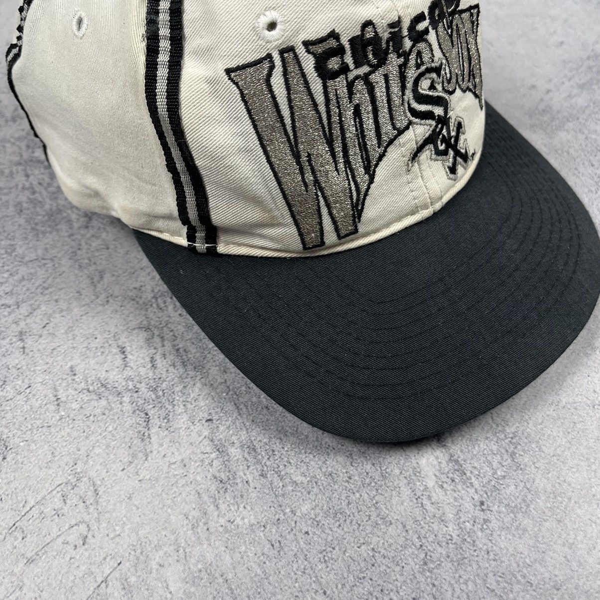 MLB Vintage Chicago White Sox MLB the game cap 90’s Size ONE SIZE - 4 Thumbnail