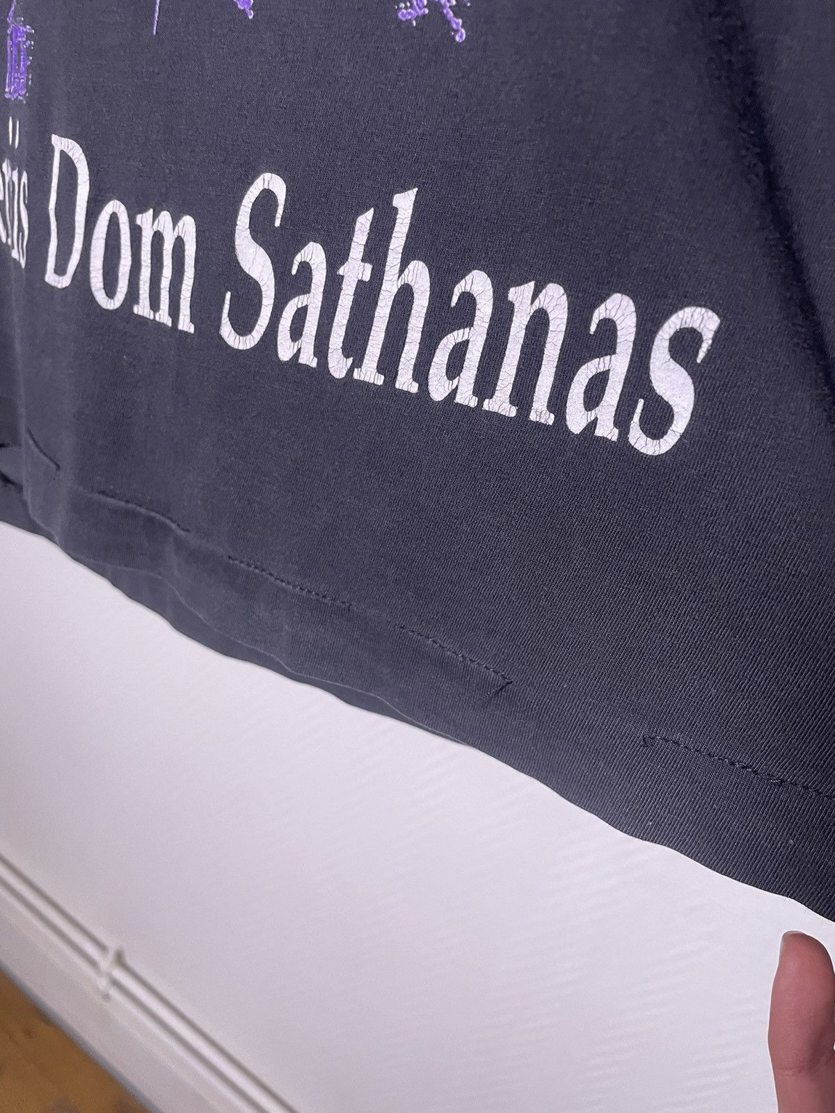 Band Tees × Vintage 1990s Mayhem De Mysteriis Dom Sathanas Tee Size US XL / EU 56 / 4 - 7 Thumbnail