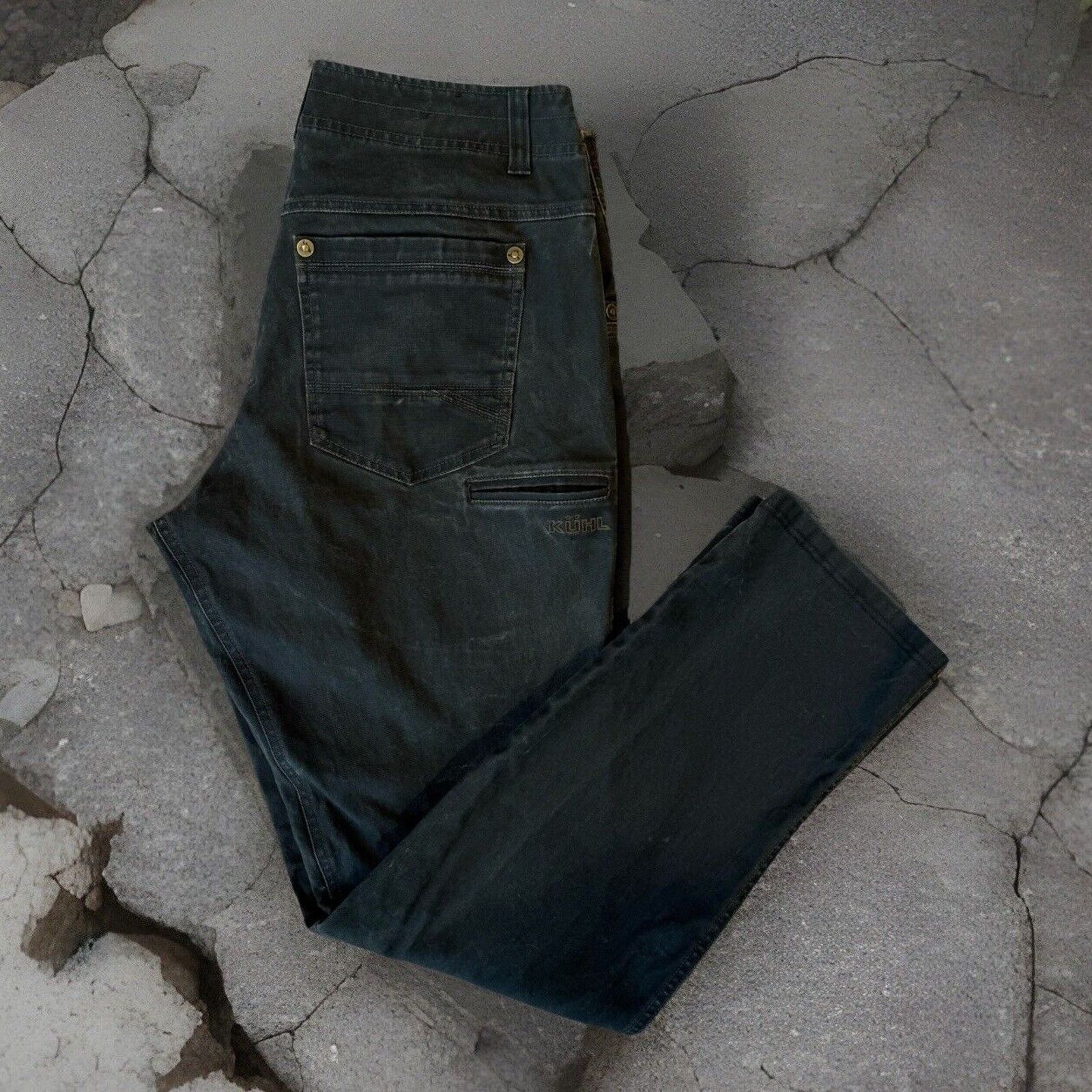 Kuhl Kuhl The Law Pants 34 Dark Khaki Hiking Outdoor Workwear Size US 34 / EU 50 - 1 Thumbnail