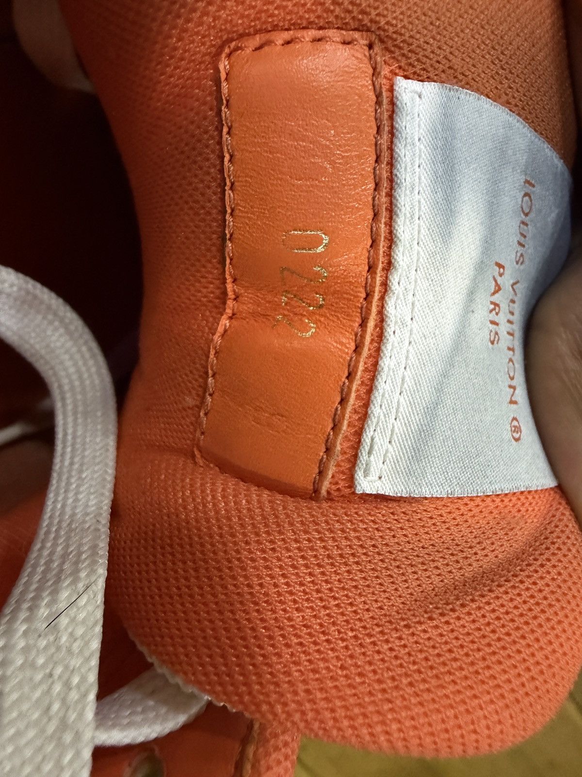Louis Vuitton Louis Vuitton Trainer -Orange Monogram Denim Size US 10 / EU 43 - 12 Thumbnail