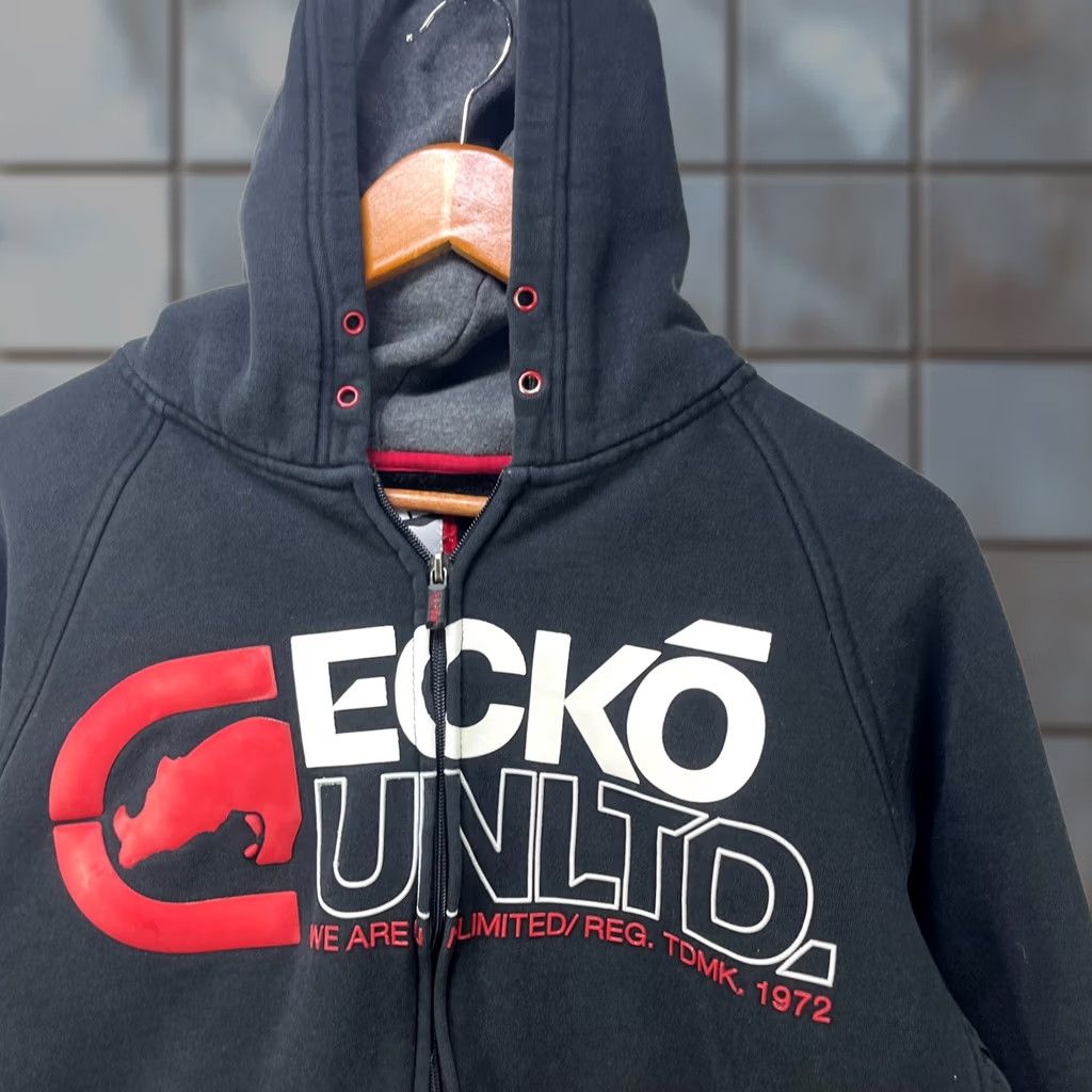 Ecko Unltd. VINTAGE Y2K Ecko Unltd Zip Up Hoodie Large Size US L / EU 52-54 / 3 - 1 Thumbnail