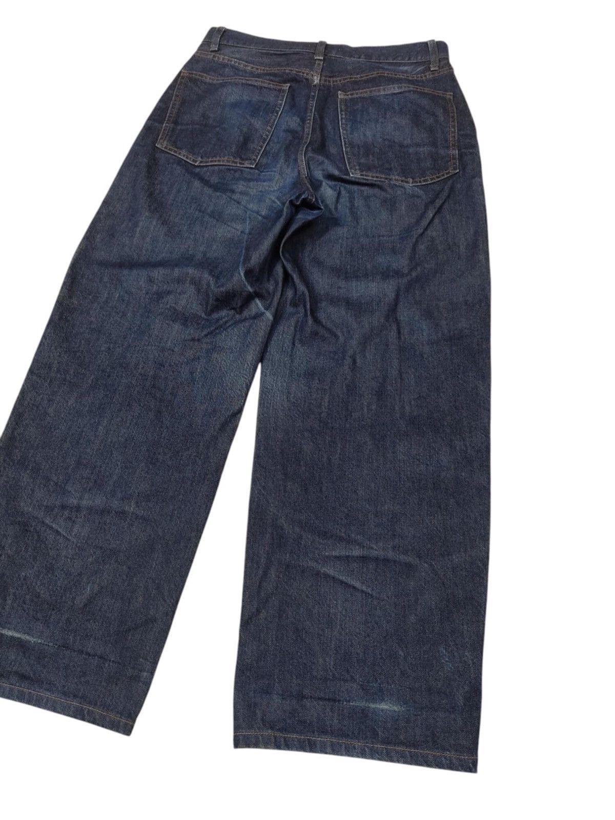 Japanese Brand × Uniqlo BAGGY 🔥 UNIQLO U Wide Leg Denim Size 30" / US 8 / IT 44 - 10 Thumbnail