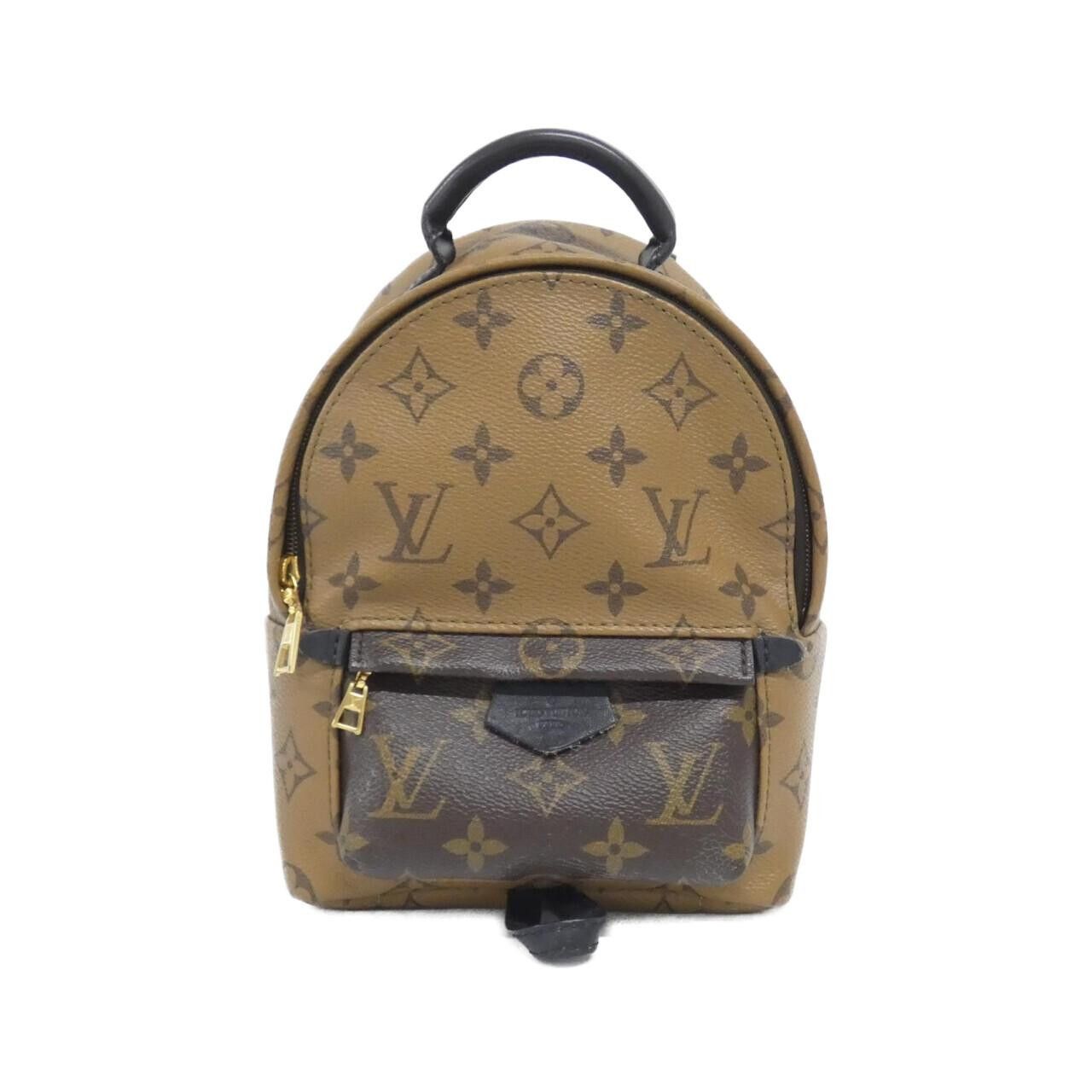 Louis Vuitton Louis Vuitton Louis Vuitton Palm Springs Mini Monogram Reverse Backpack Textile Backpack M44872 DUTY FREE for USA Size ONE SIZE - 1 Thumbnail