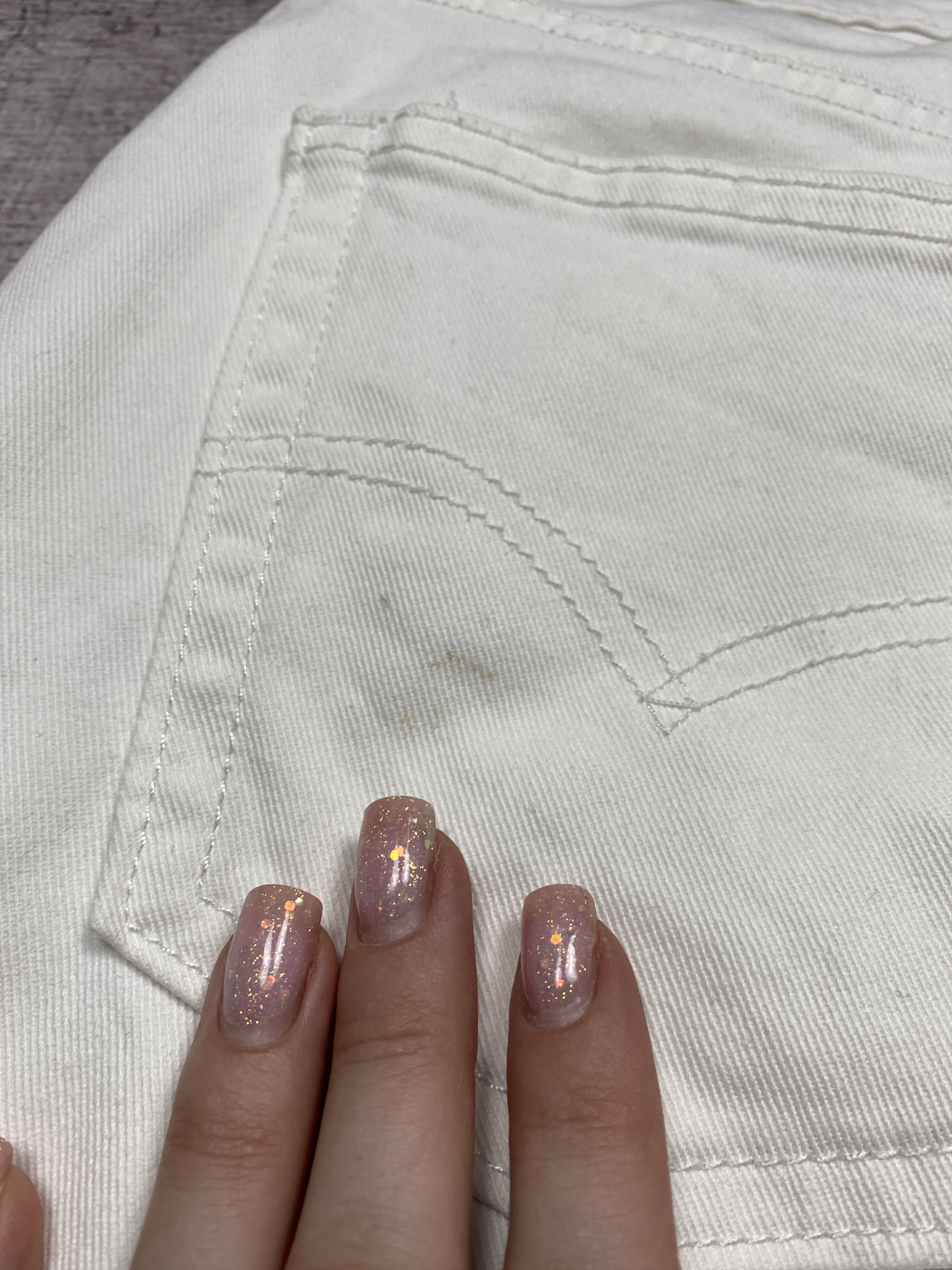 Levi's × Levi's Vintage Clothing Levis 514 Vintage White Denim Pants Jeans Size US 32 / EU 48 - 4 Thumbnail