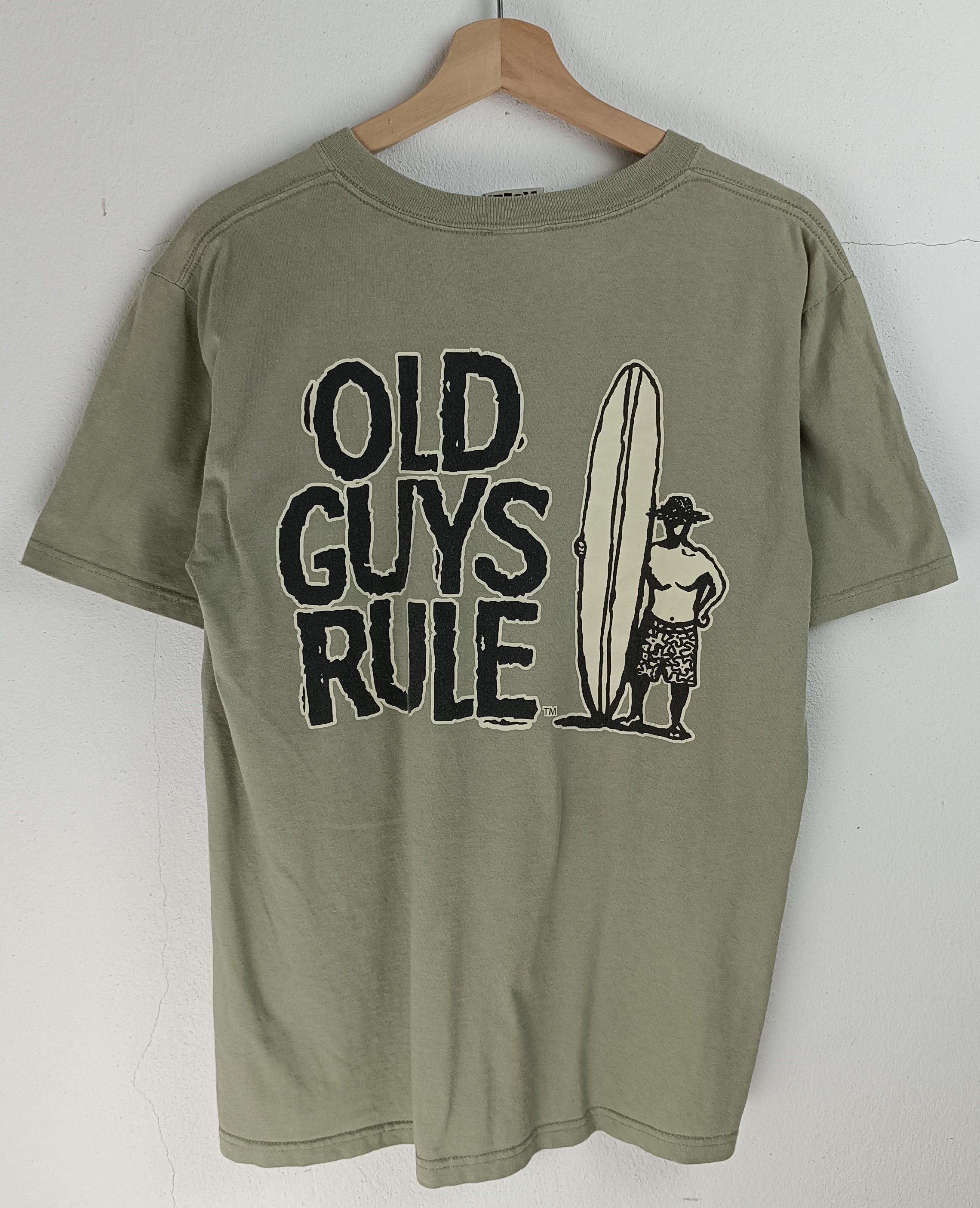 Vintage VINTAGE Y2K OLD GUYS RULE HUMOR ADULTS FUNNY TEE Size US M / EU 48-50 / 2 - 4 Thumbnail
